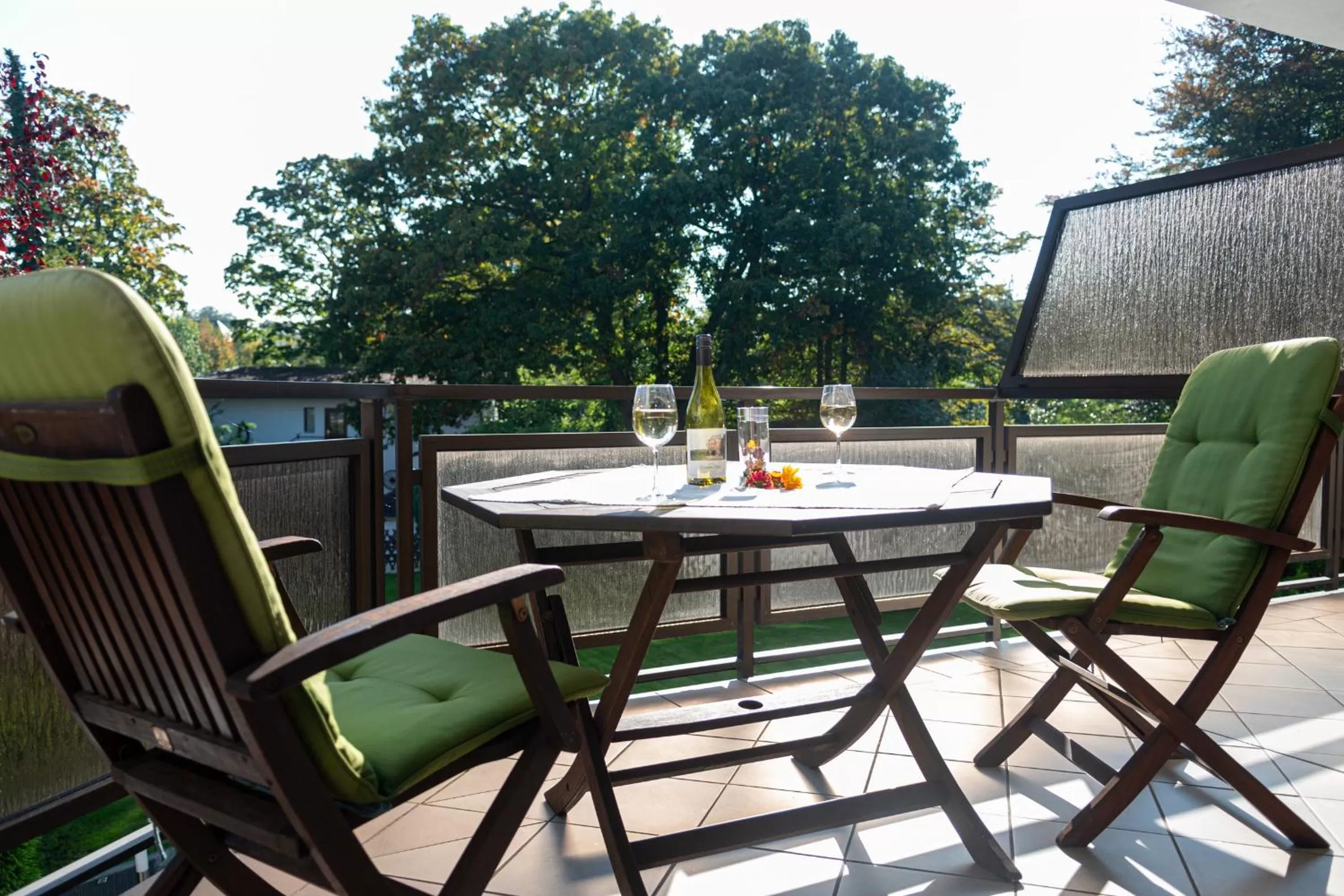 Balcony/Terrace in Hotel Haus am Zoo