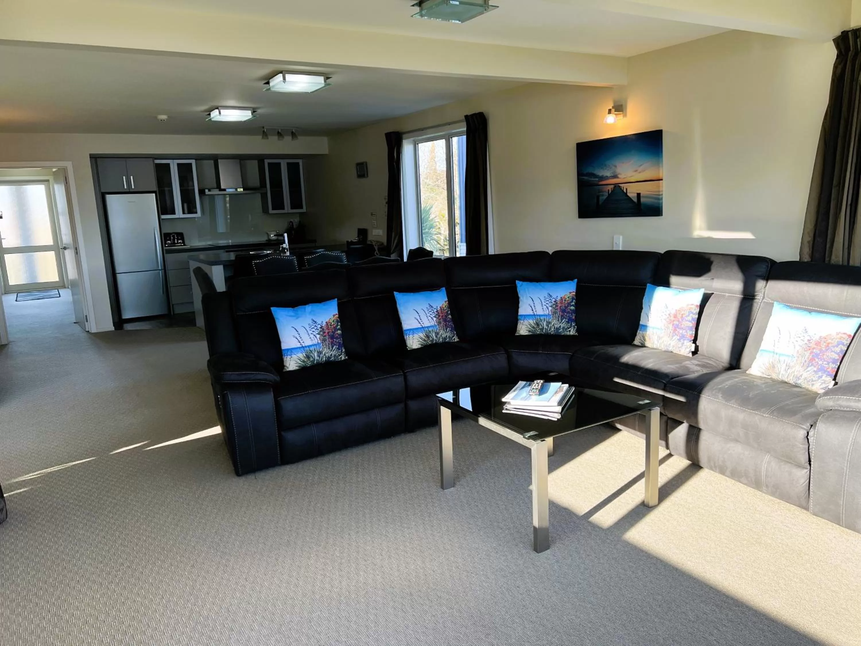Living room in Fiordland Lakeview Motel and Apartments