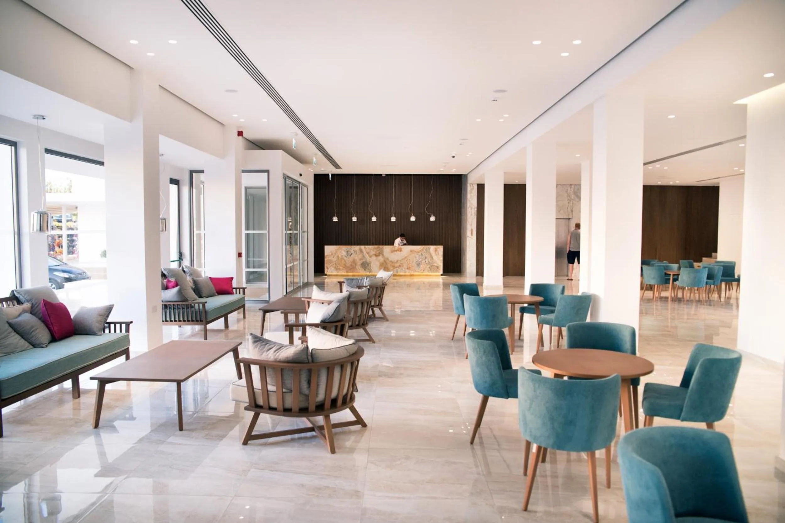 Lobby or reception in Mandali Hotel