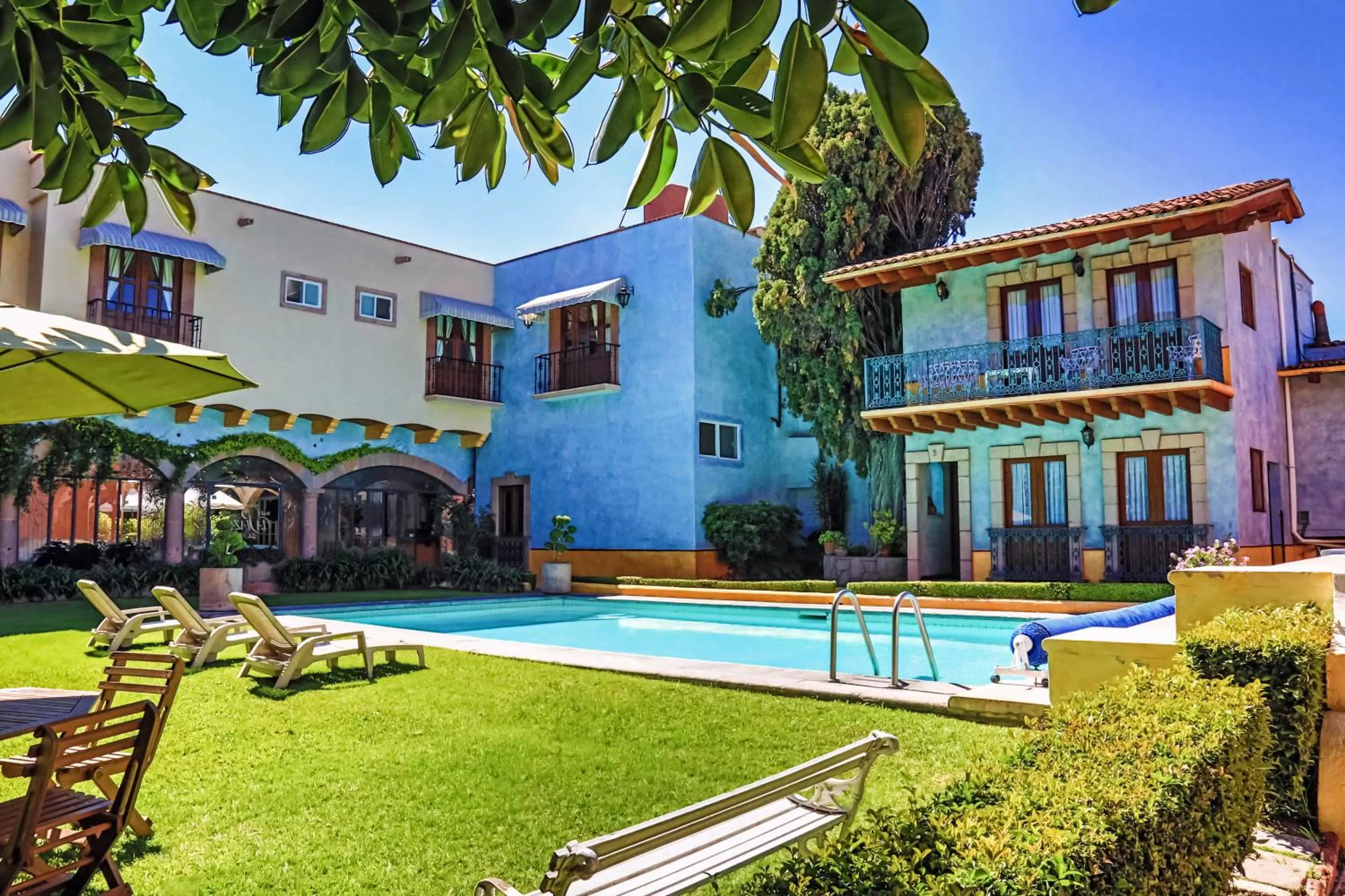 Garden in Hotel La Plaza de Tequisquiapan