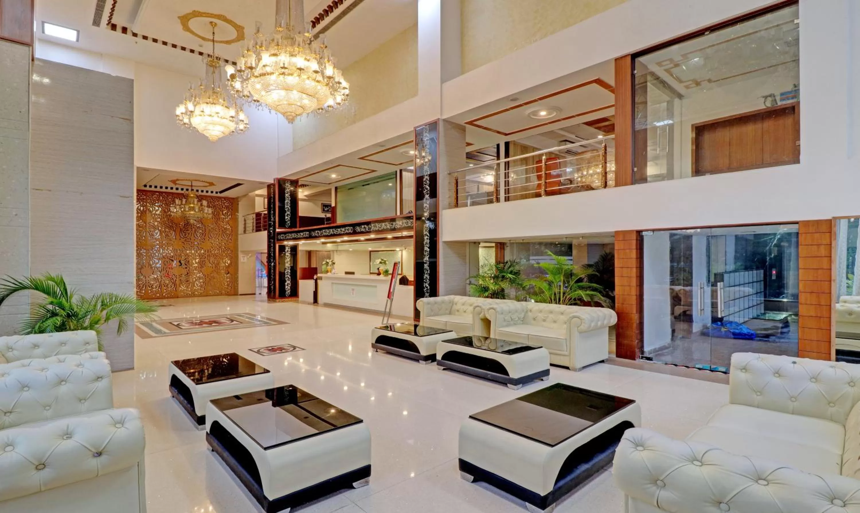 Seating area in Treebo Premium Pearl Avenue Banquets And Lawn