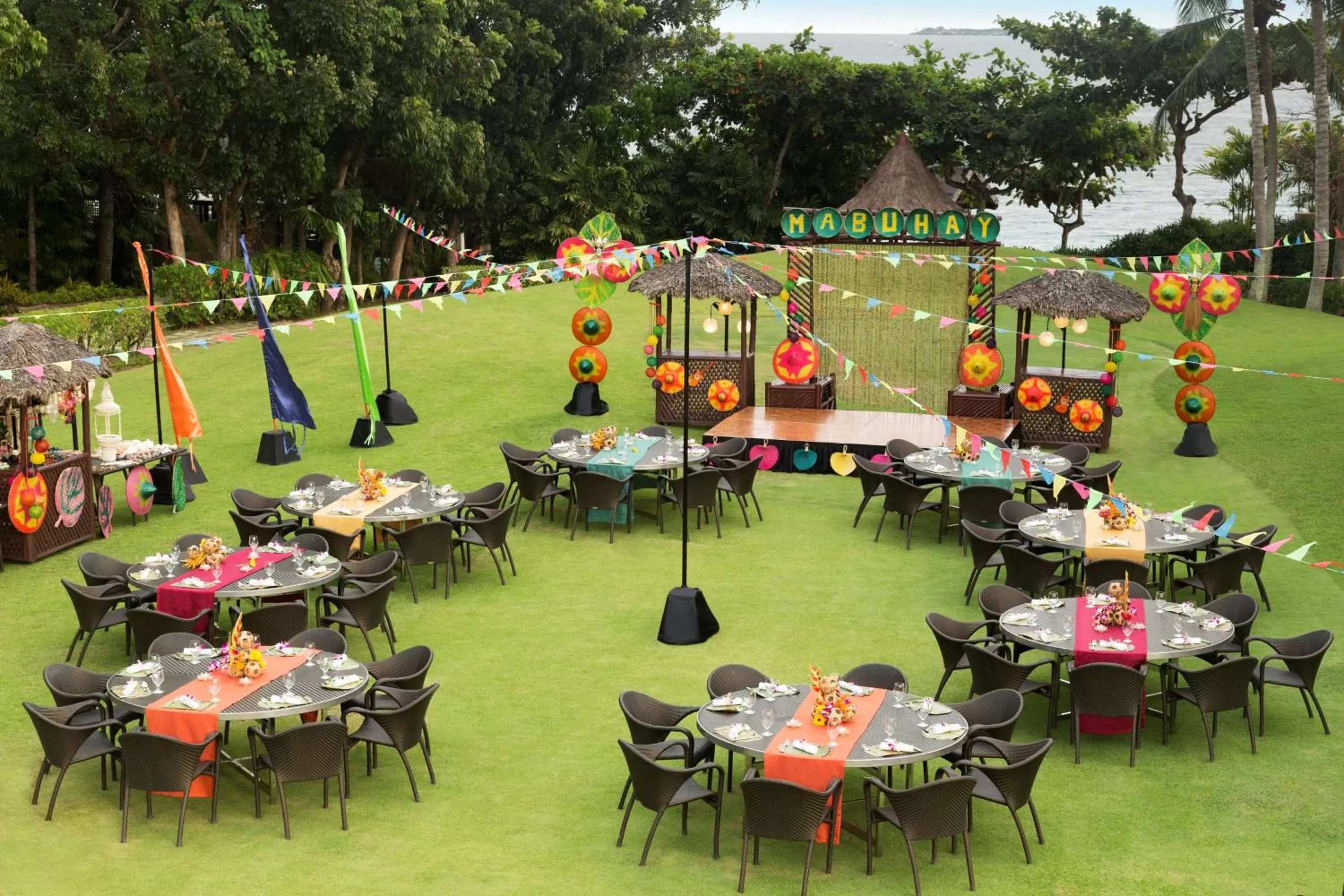 On site in Shangri-La Mactan, Cebu