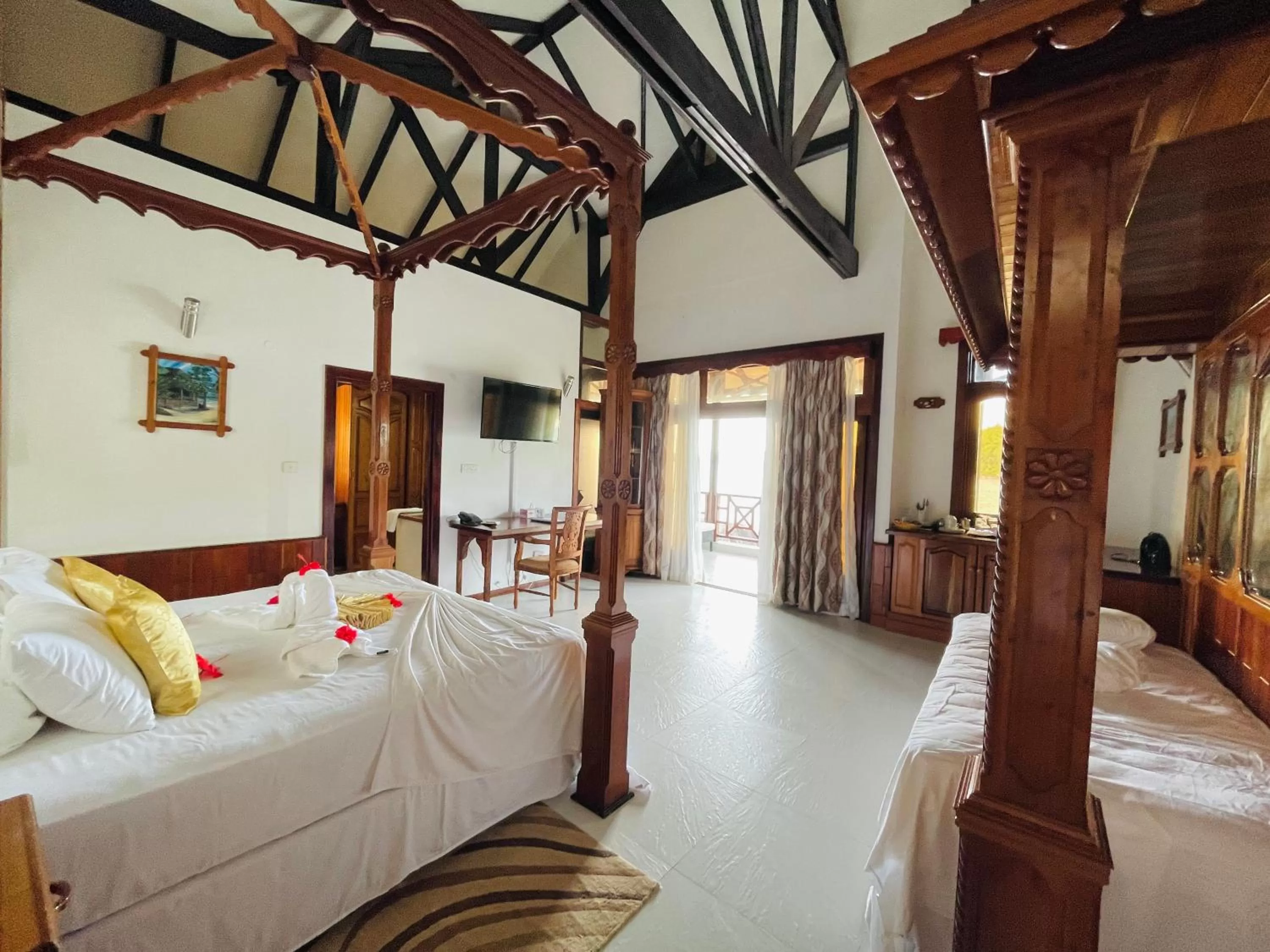 Bed in Villa Chez Batista