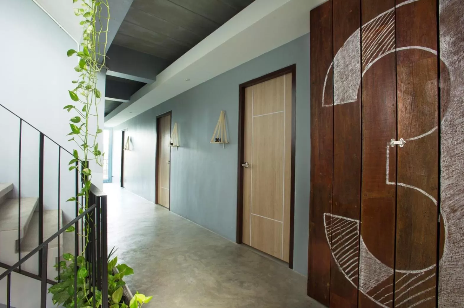 Facade/entrance in Hansa Bangkok House