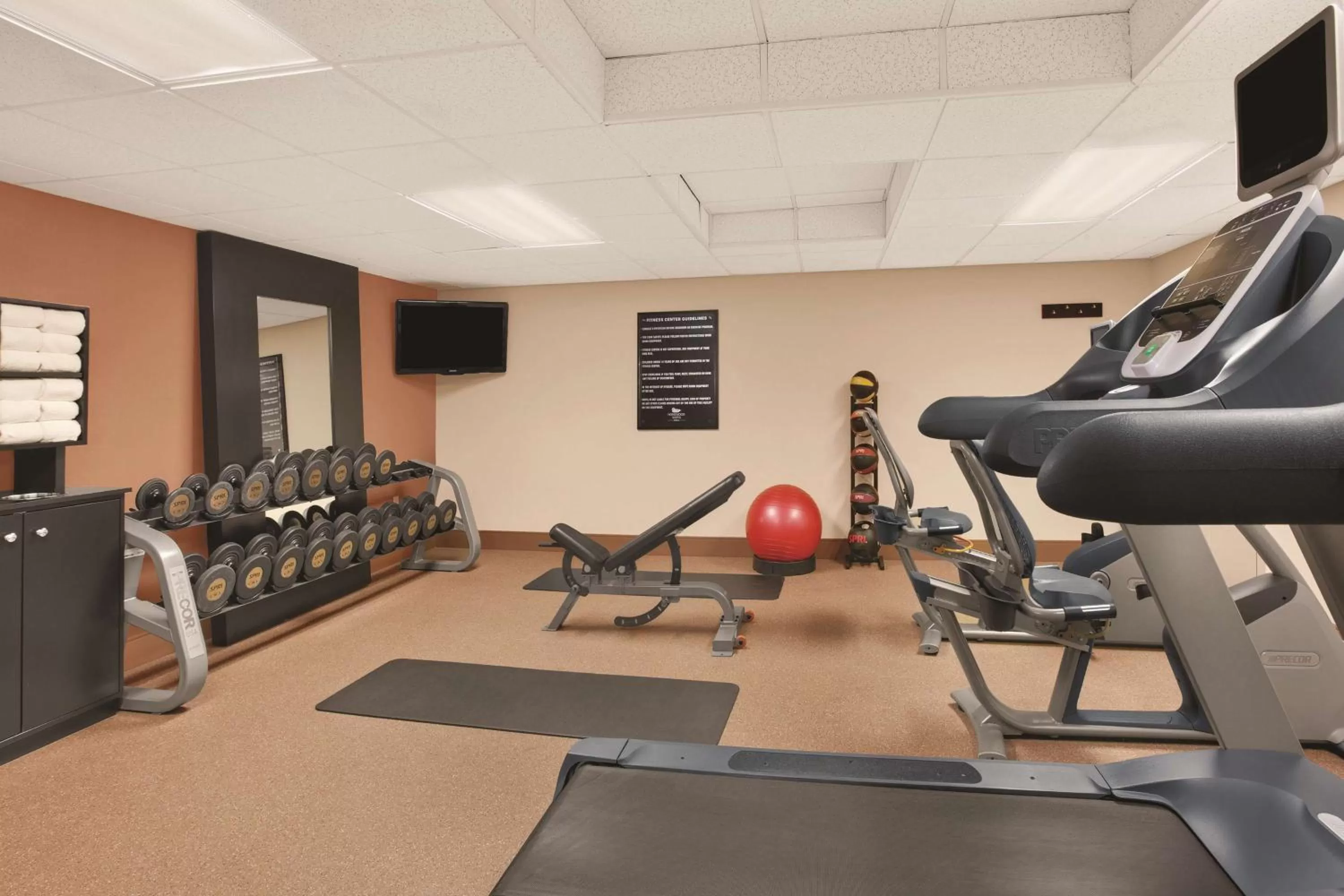 Fitness centre/facilities in Homewood Suites Harrisburg-West Hershey Area