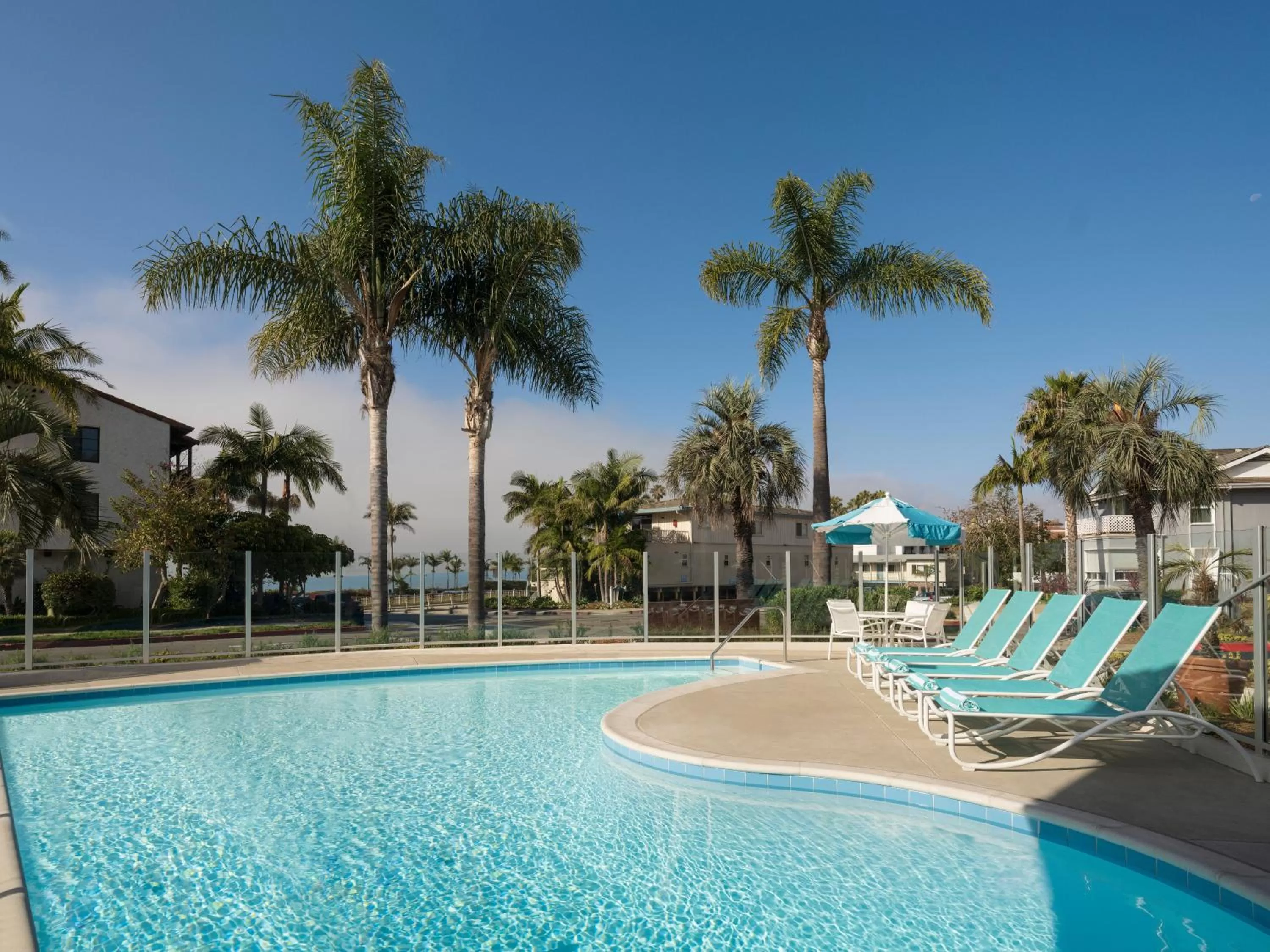 Swimming pool in Motel 6-Santa Barbara, CA - Beach