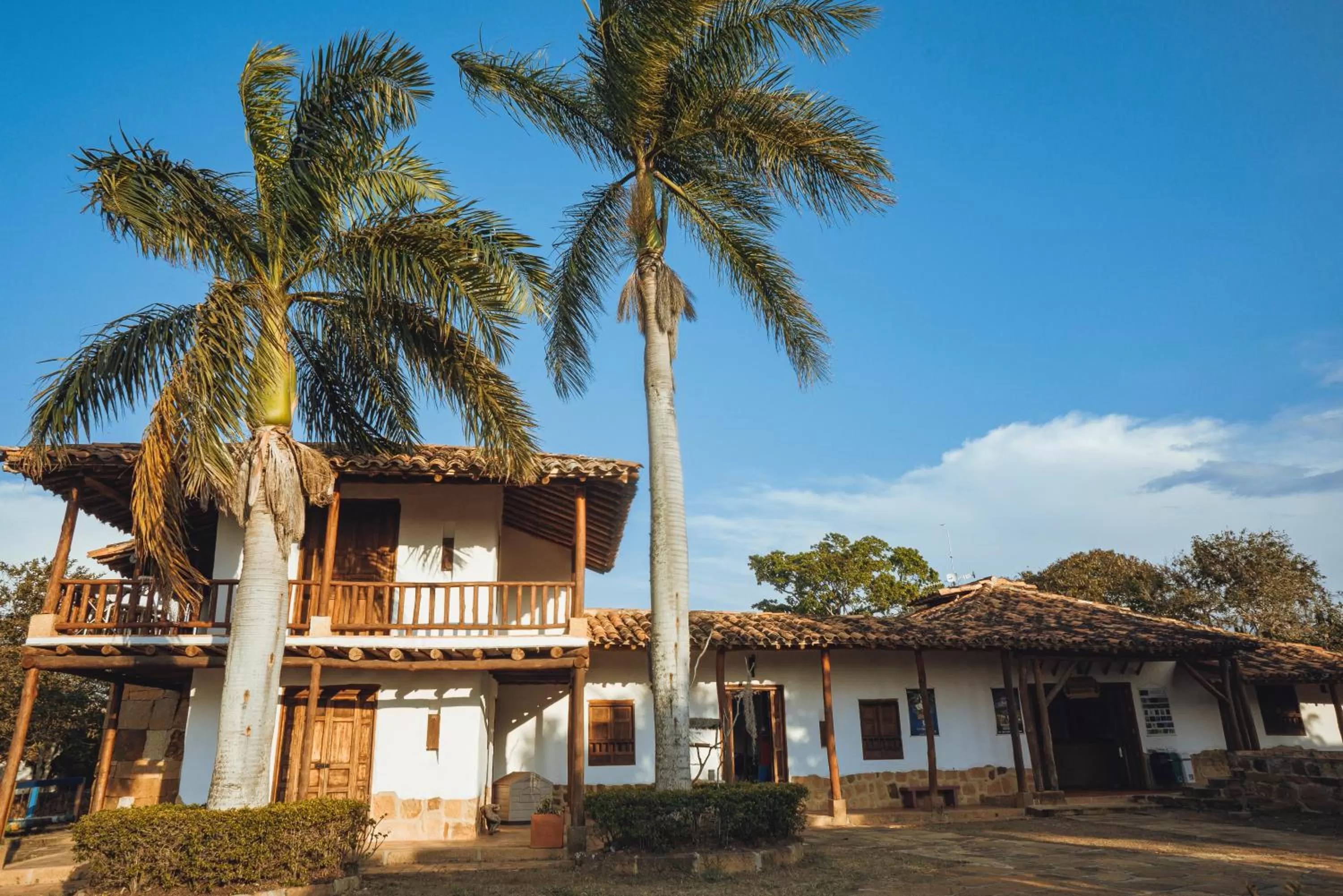 View (from property/room), Property Building in Hotel Buenosaires Barichara
