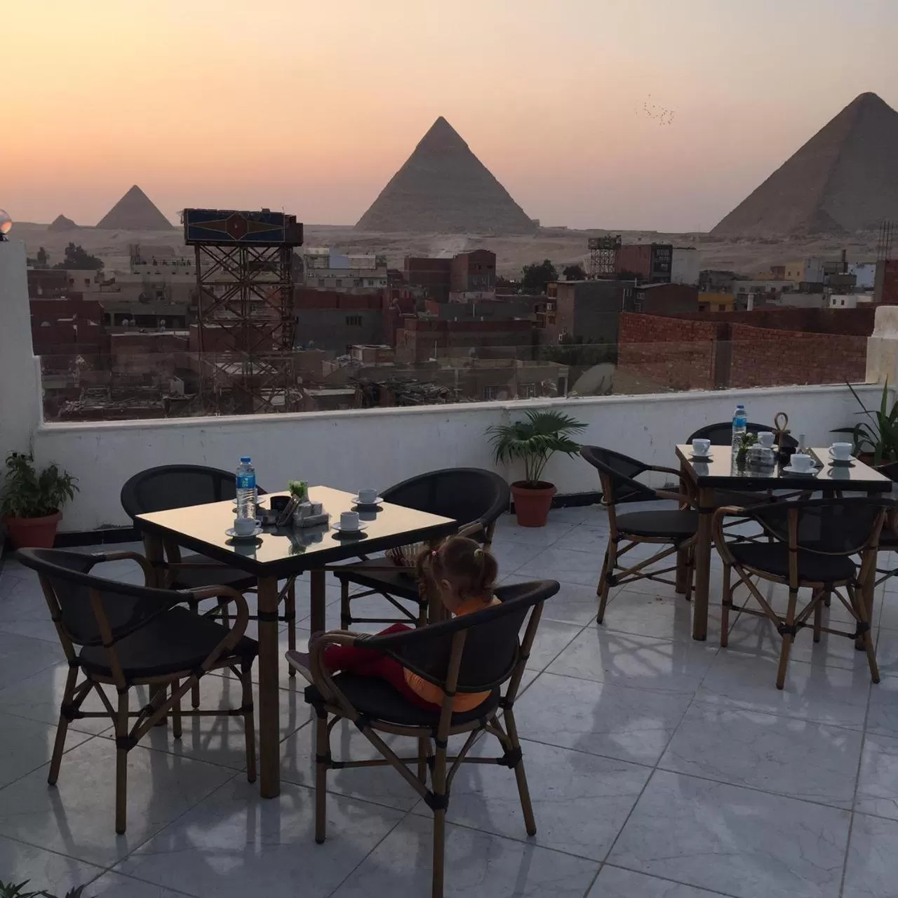 Sunrise in Eagles Pyramids View