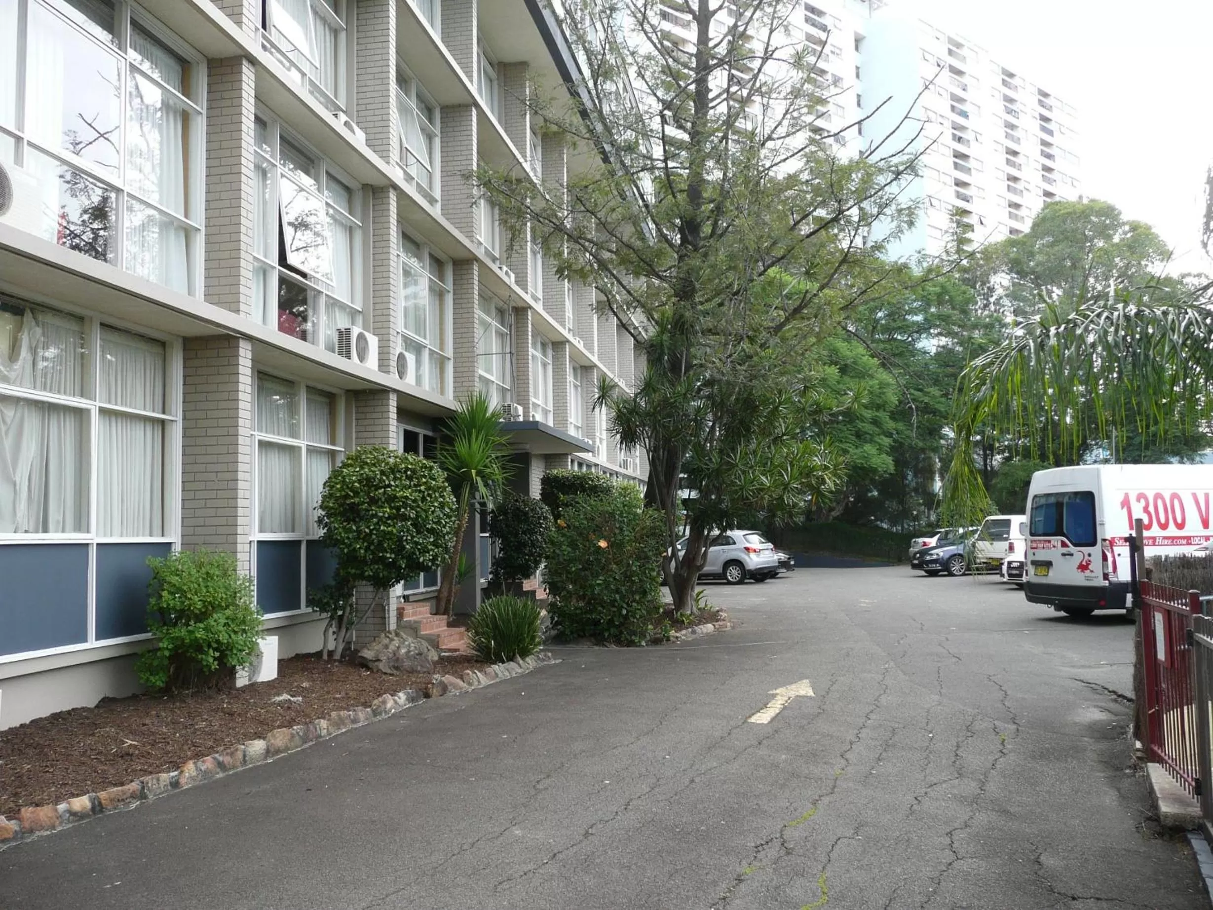 Facade/entrance in Parramatta City Motel