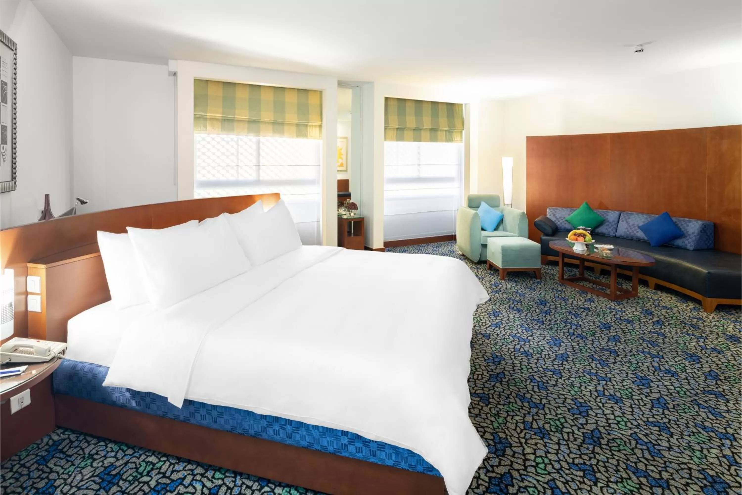 Bed in Radisson Blu Hotel, Riyadh