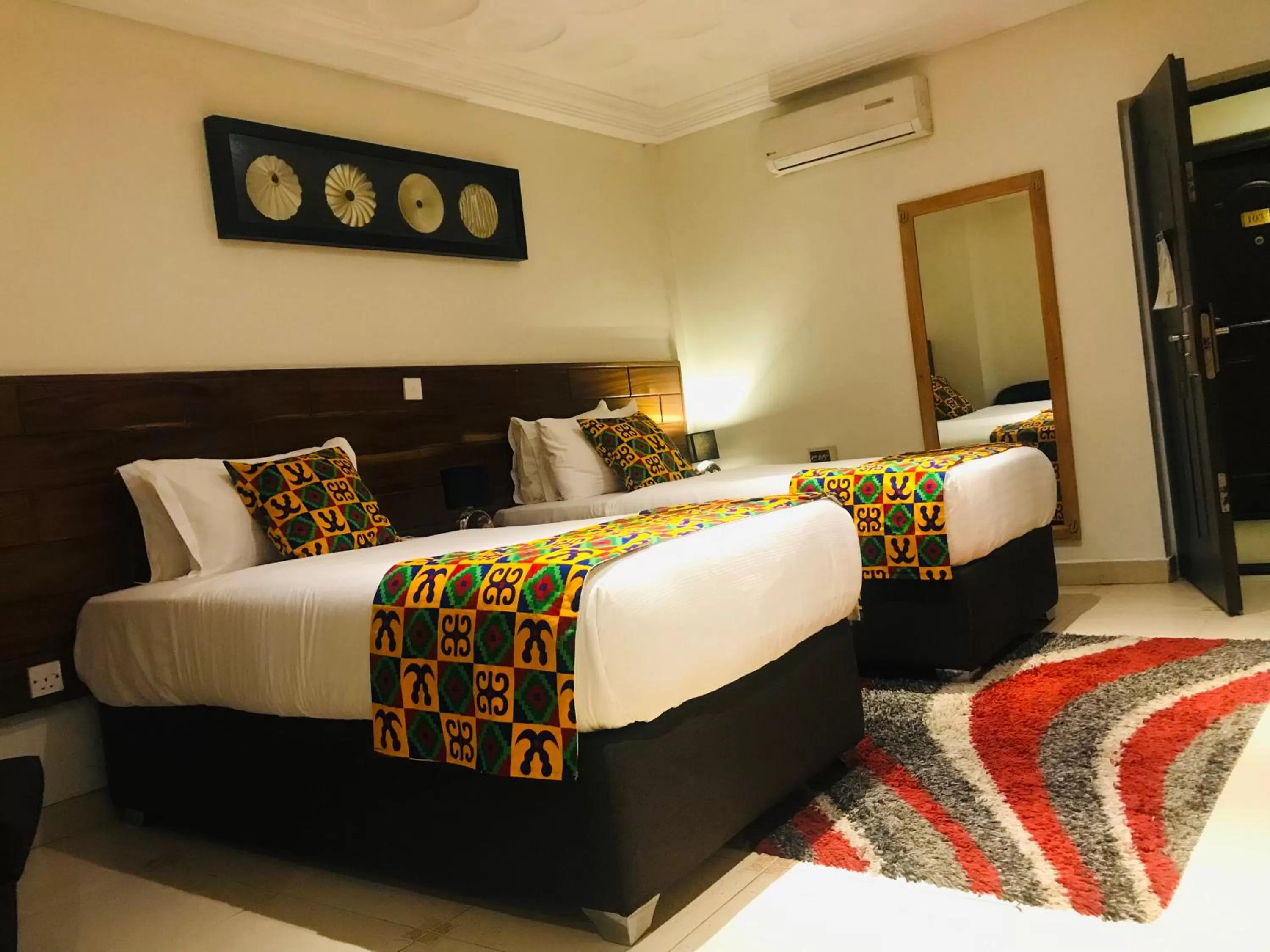 Bed in Airport West Hotel