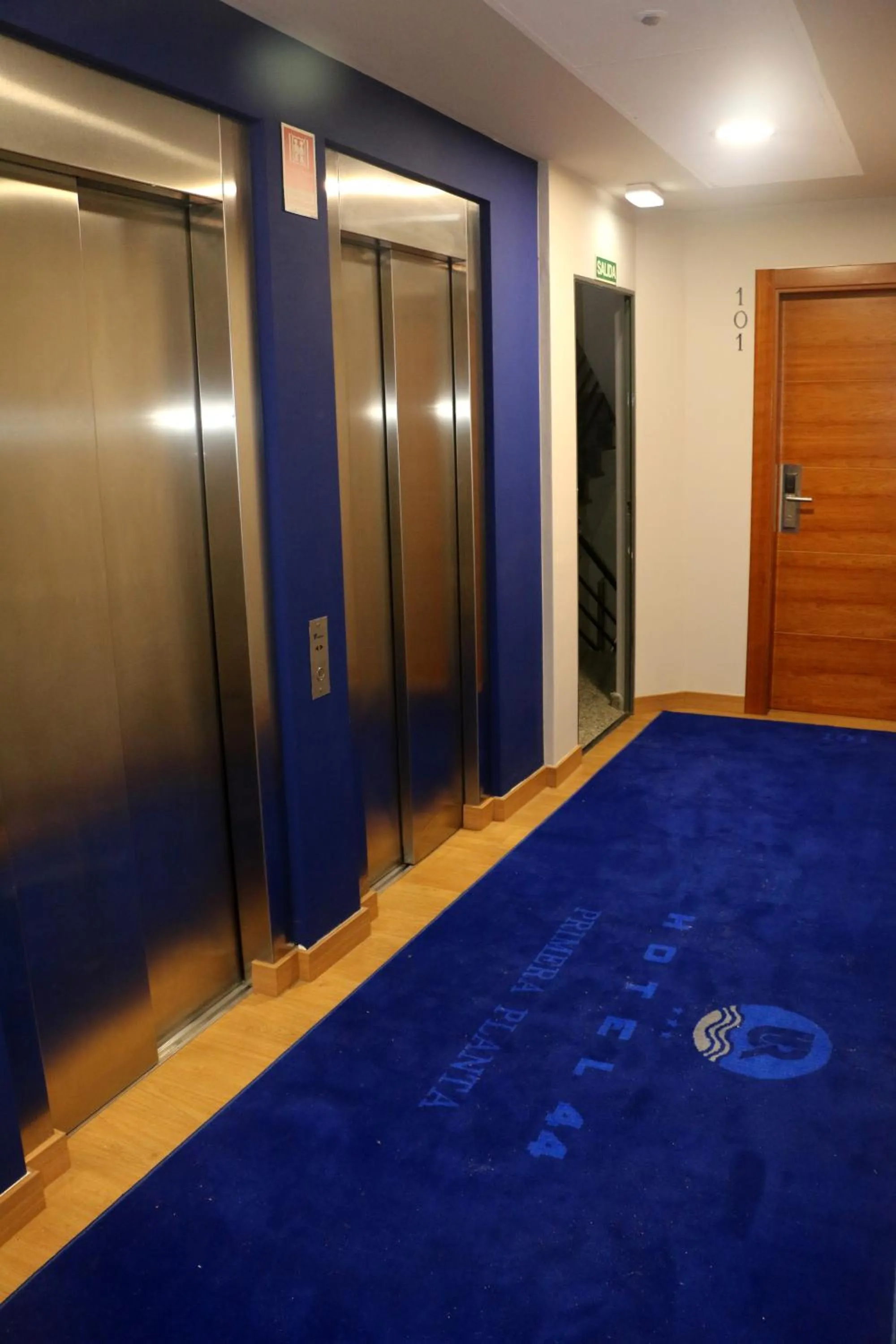 elevator in Hotel 44