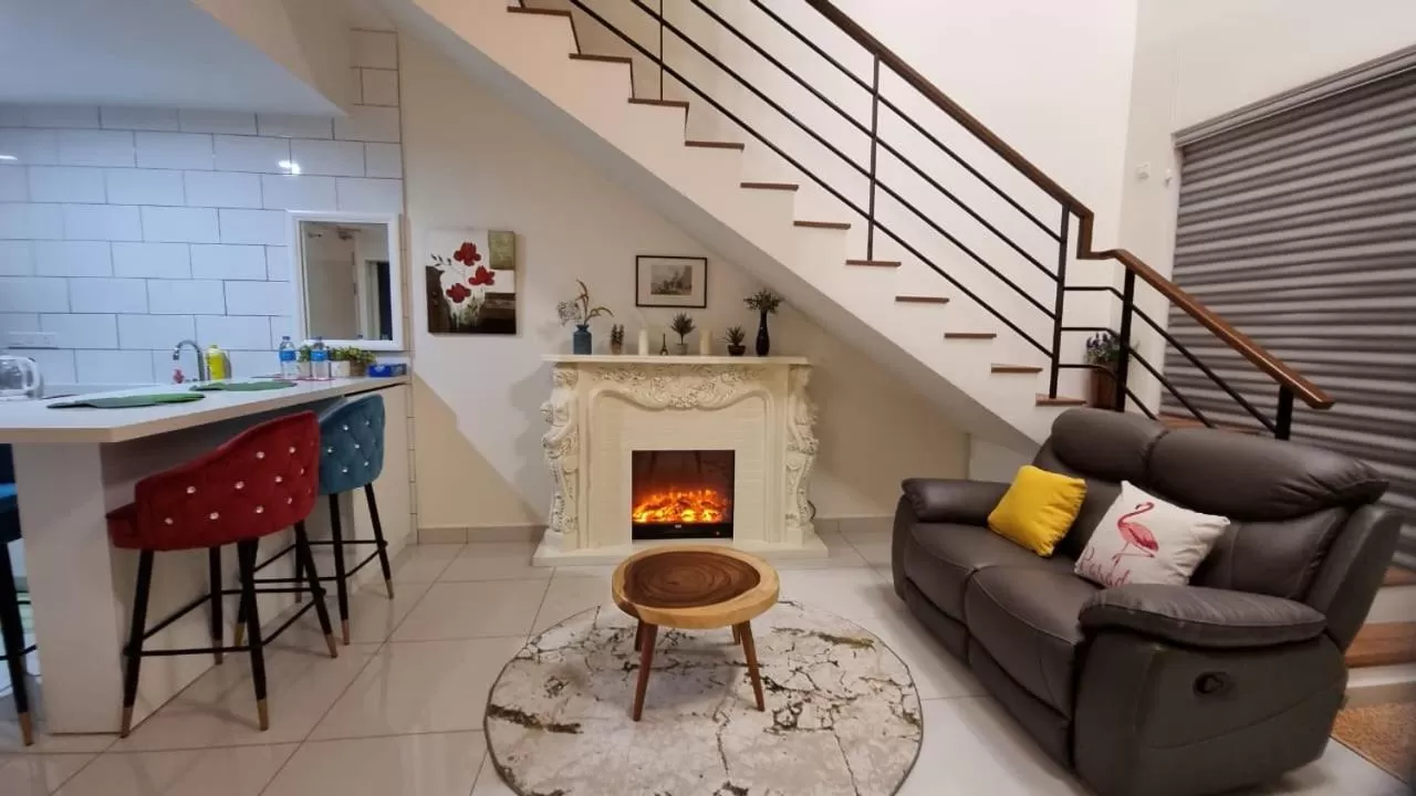 Living room in Arte Mont Kiara Hotel Suite