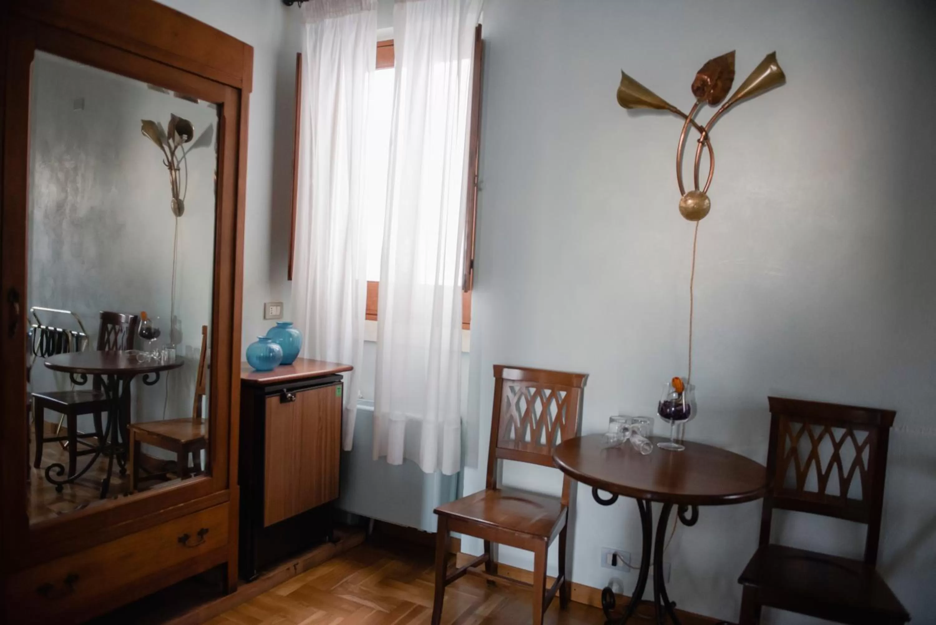 Seating area in Corte Baldi