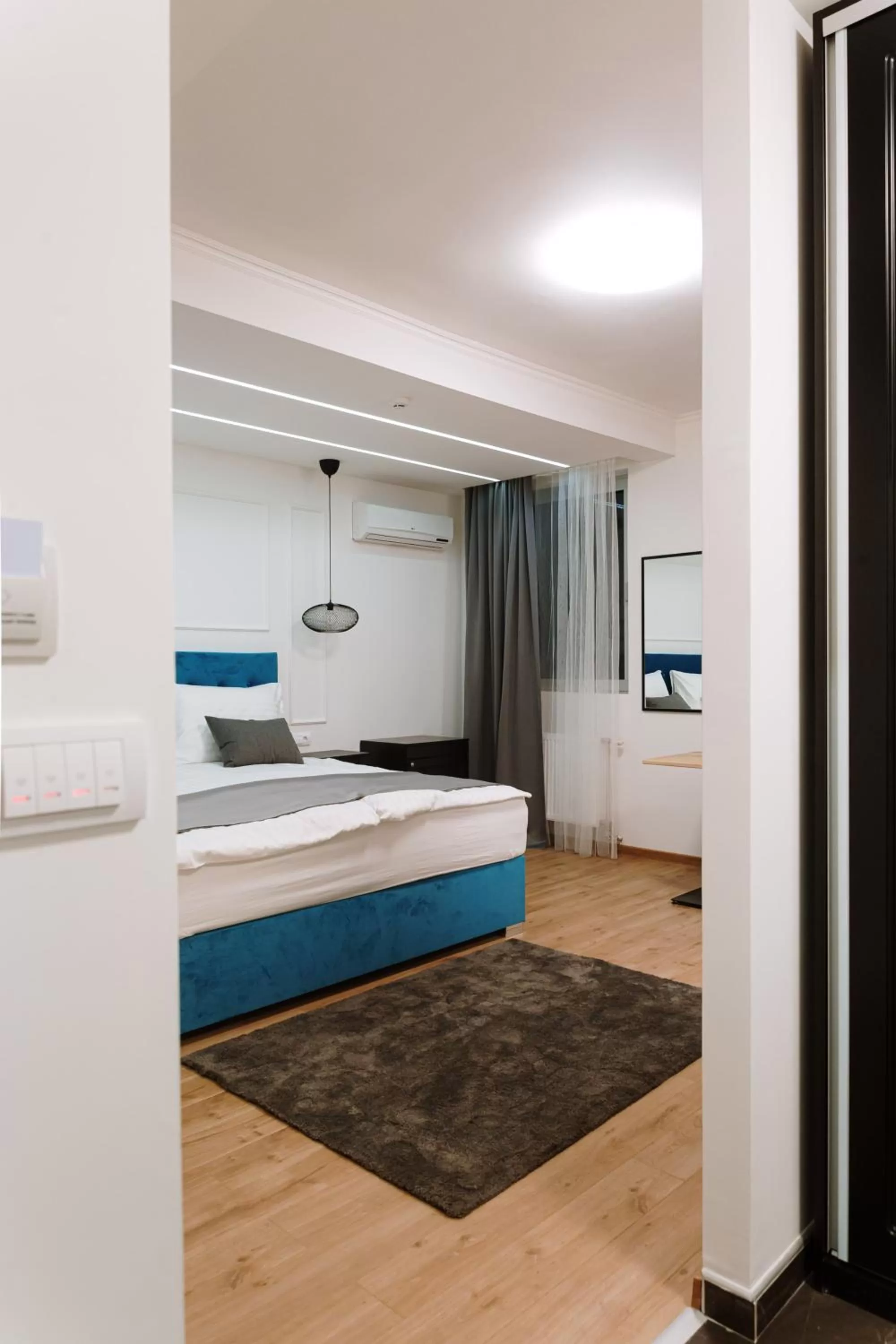 Bed in Boutique Hotel Nea