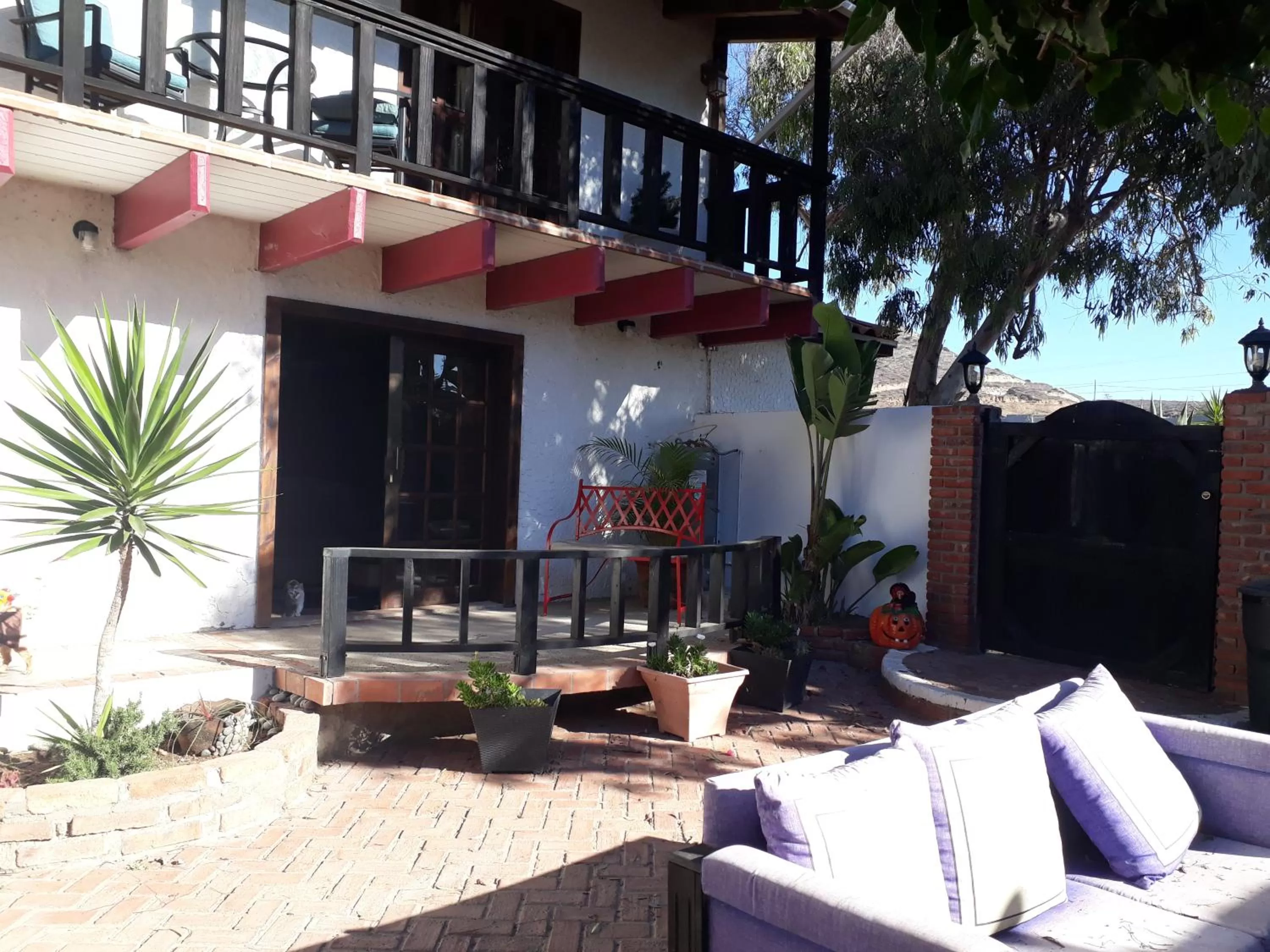 Patio in Hacienda Rancho Santini