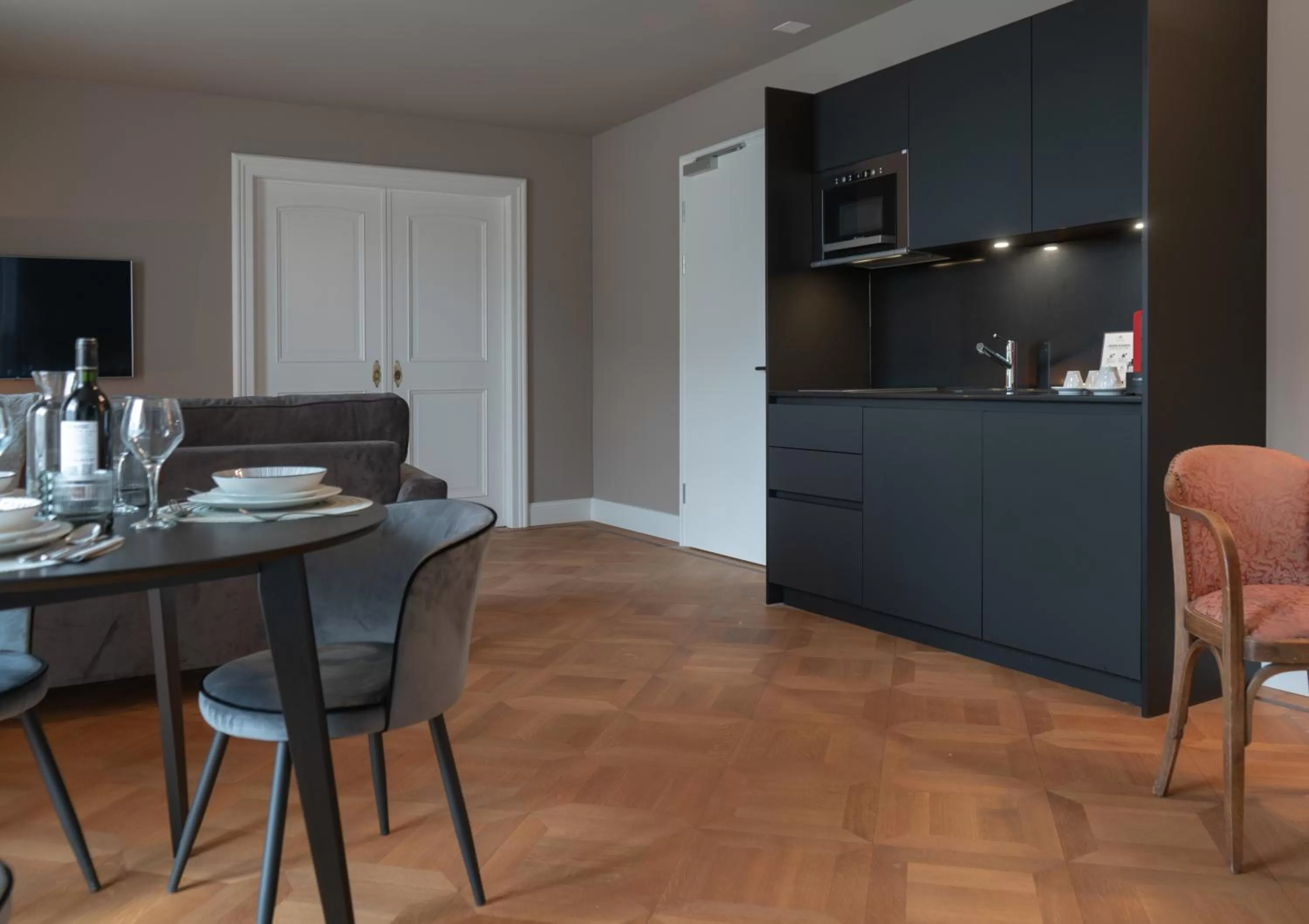 Kitchen or kitchenette in Villa Weber - self check-in