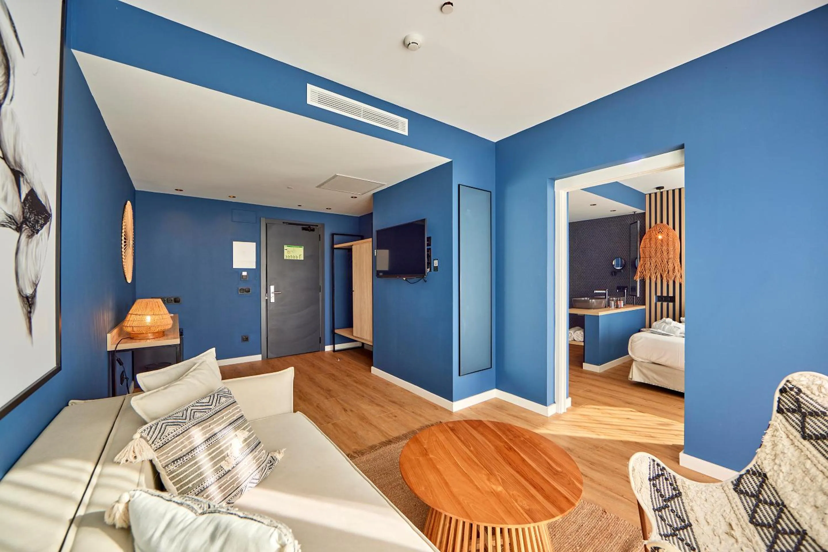 Living room, Bed in Hotel Florida Magaluf - Adults Only