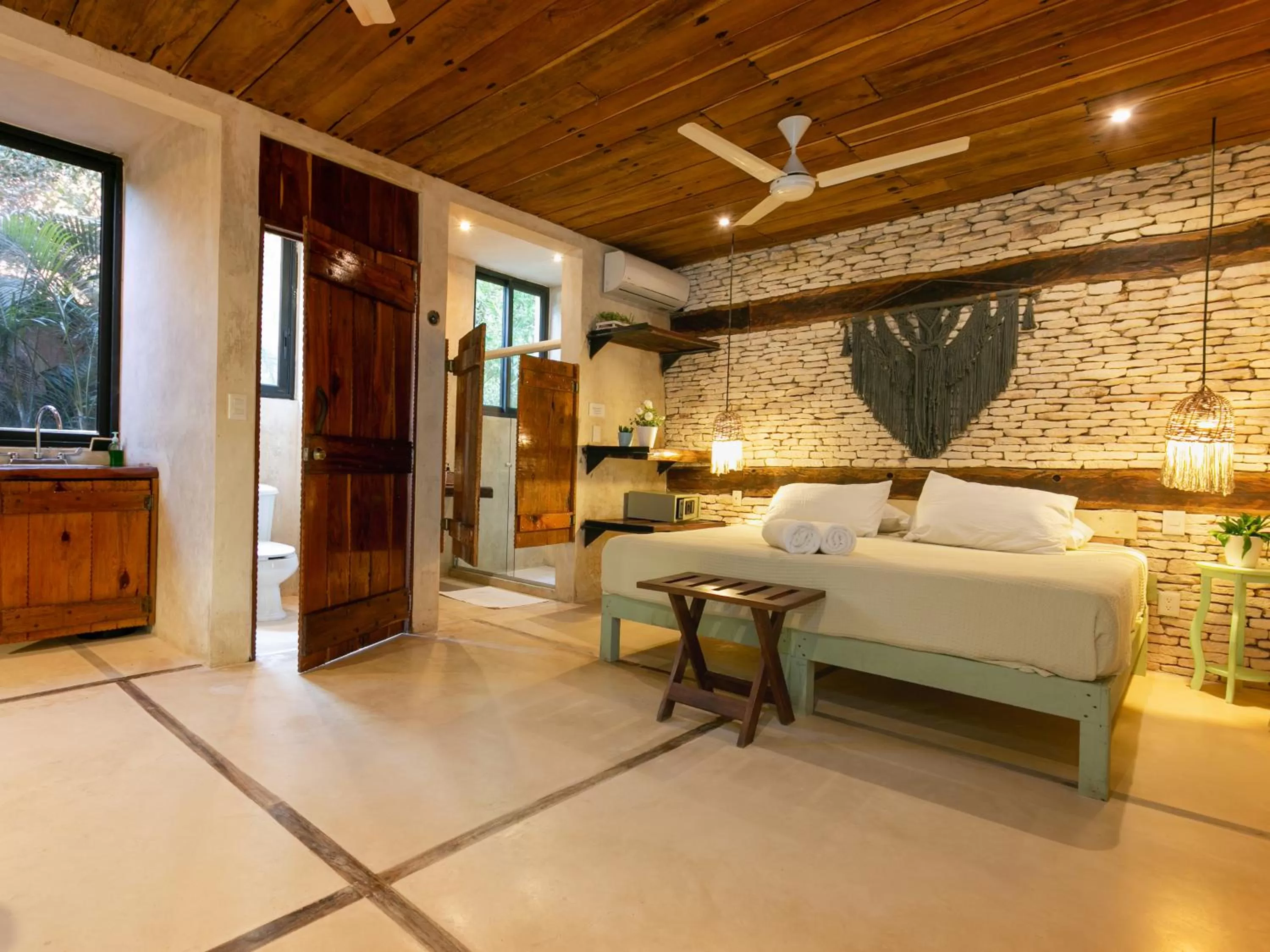 Bed in Suites Tulum