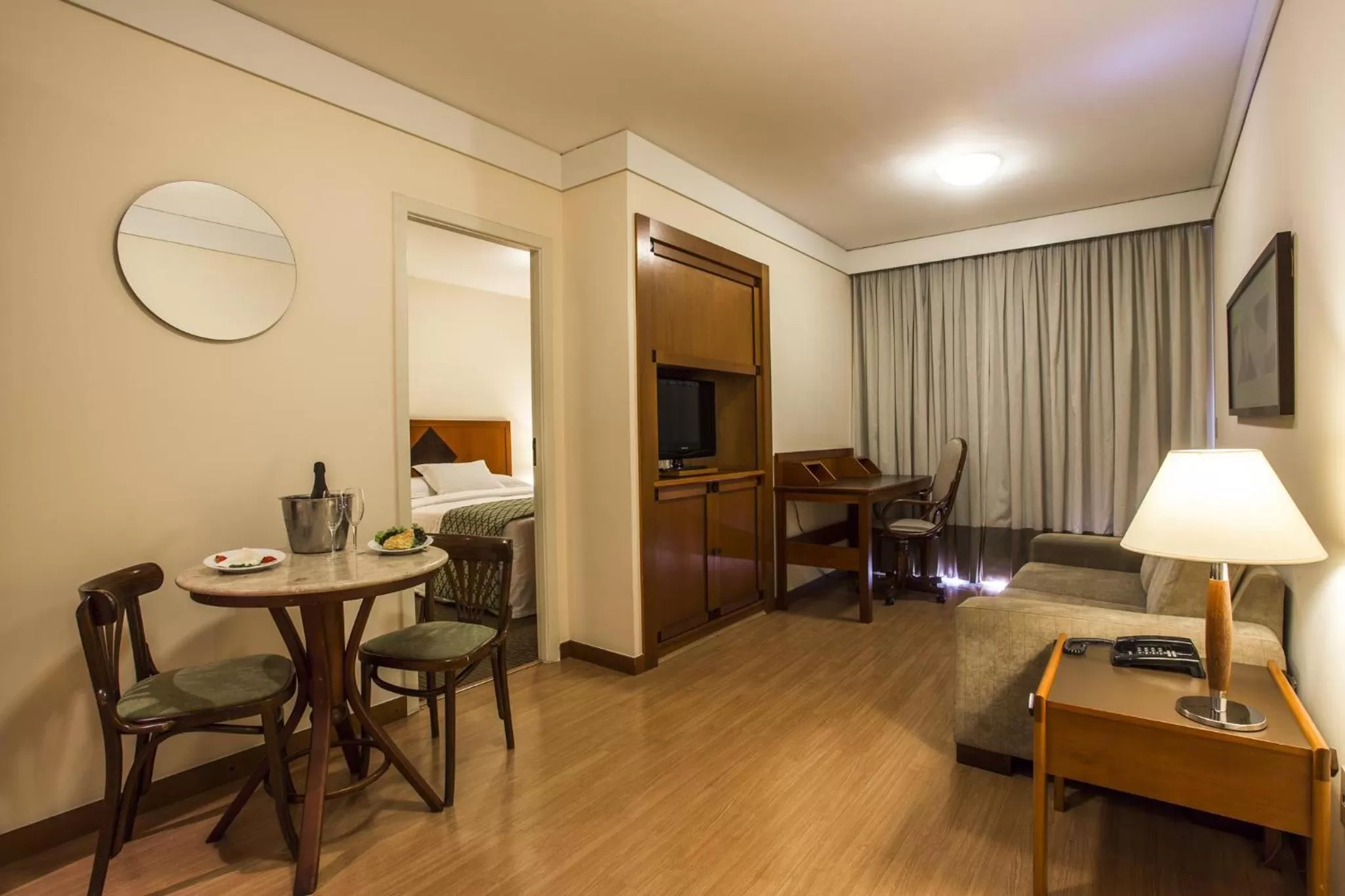 Living room in Estanplaza Nações Unidas