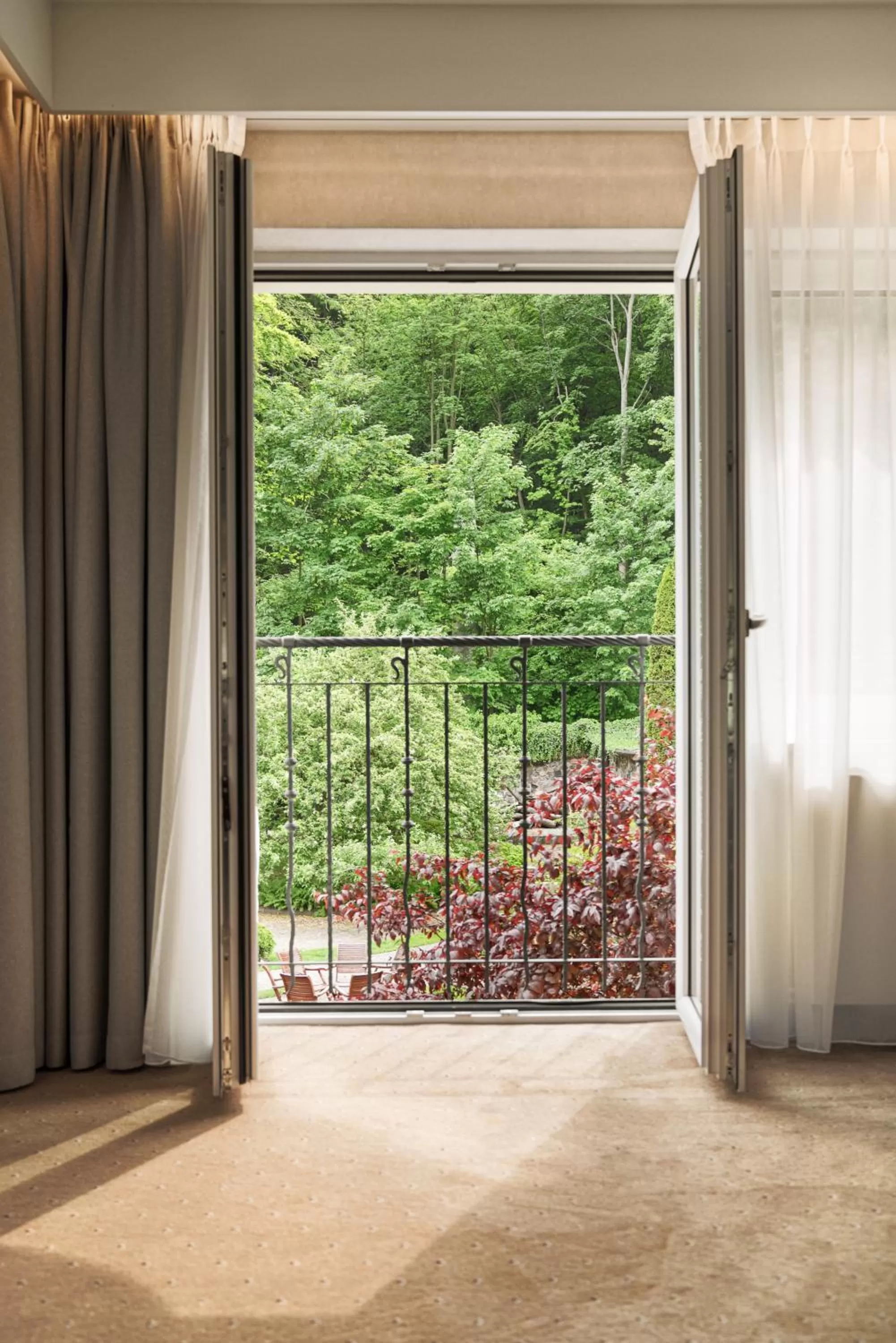 Garden in Hotel Villa Eva