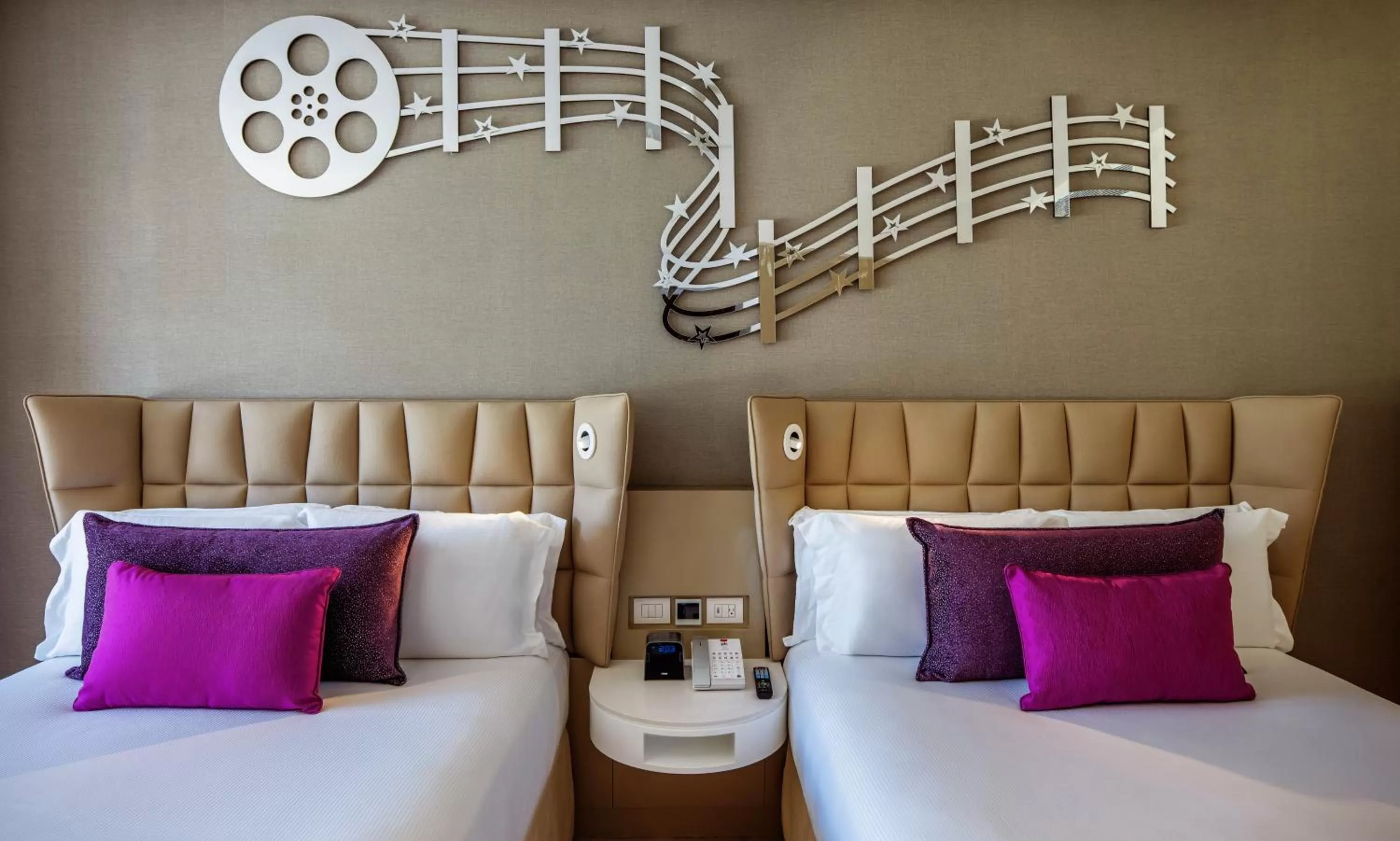 Bed in Planet Hollywood Cancun by Royalton, An Autograph Collection All-Inclusive Resort