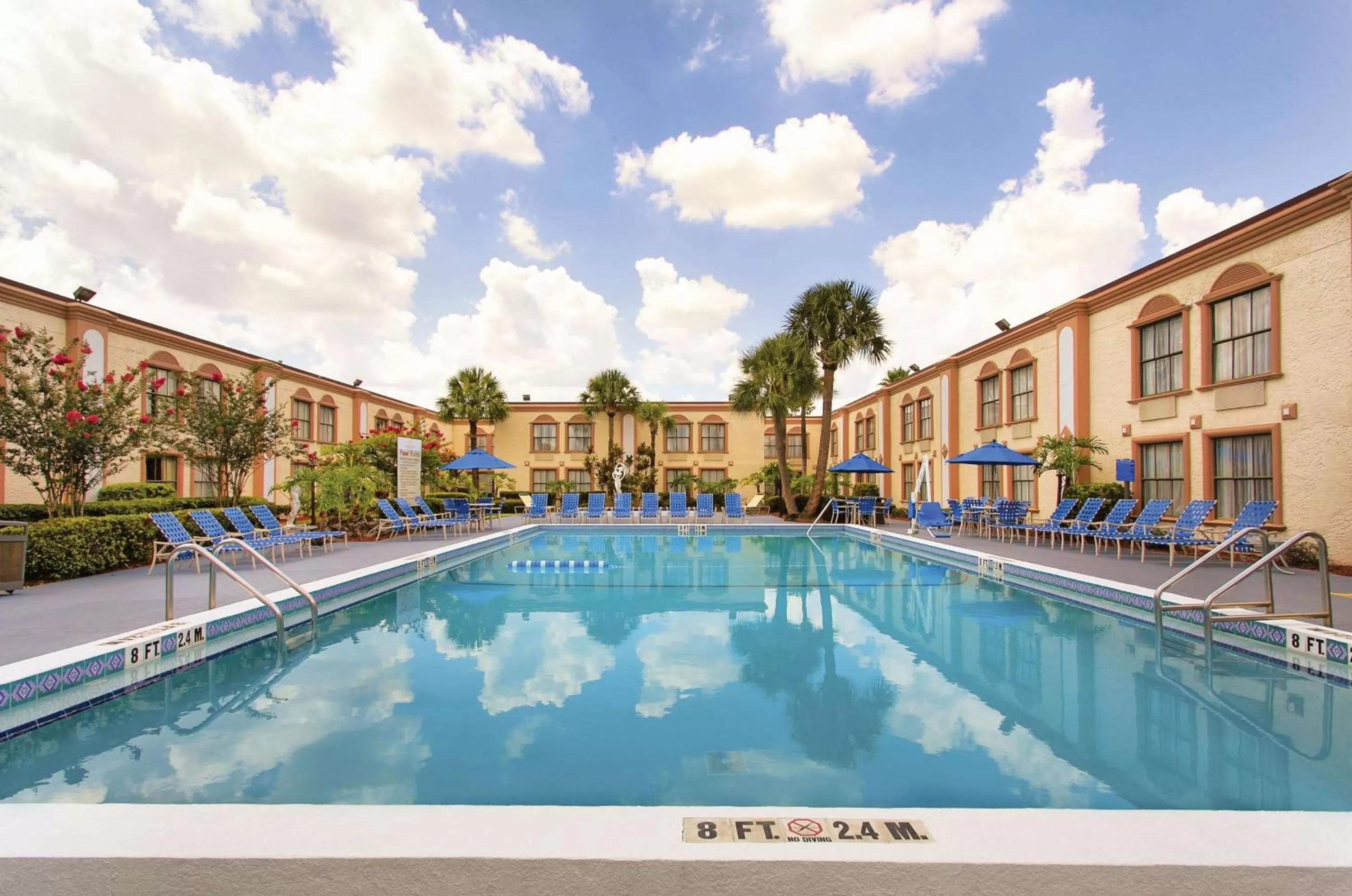 On site in La Quinta Inn by Wyndham Orlando International Drive North