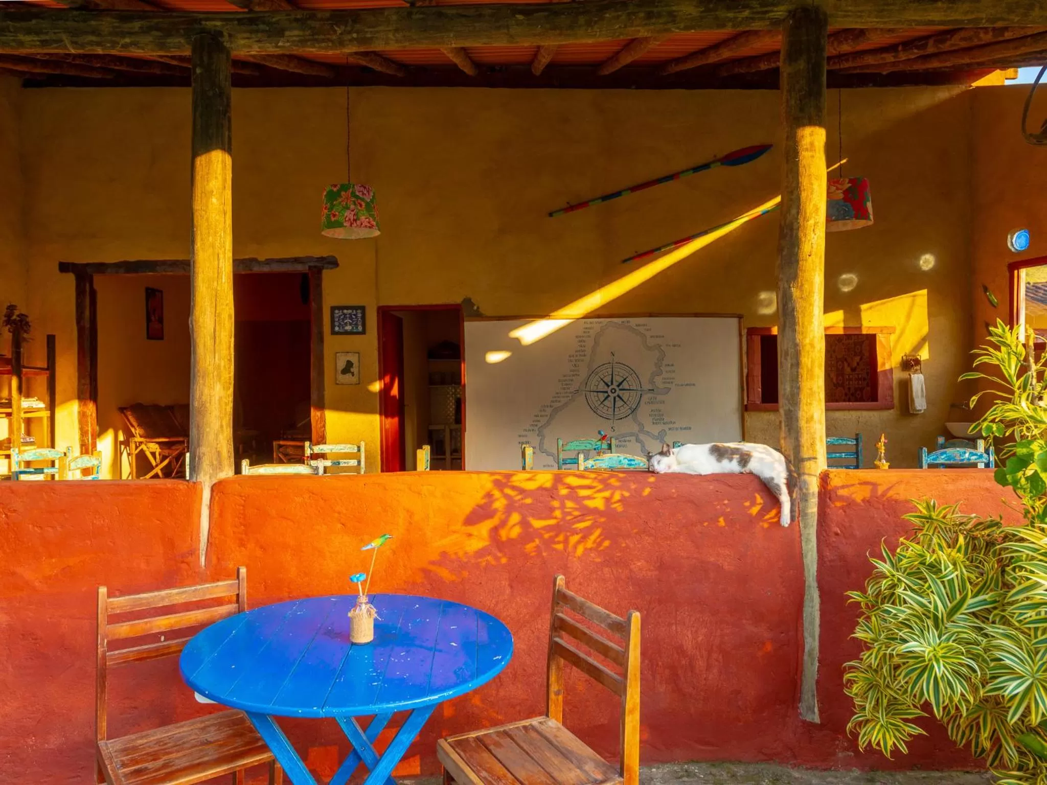 Restaurant/places to eat in Pousada da Rosa