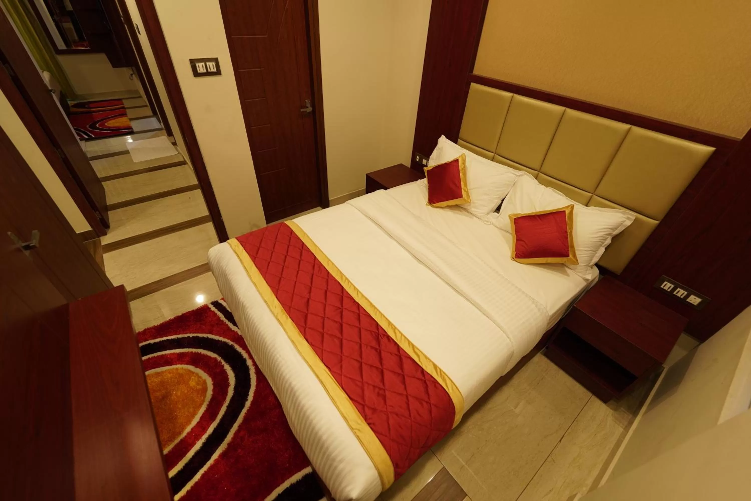 Bed in Hotel Newline Orchid