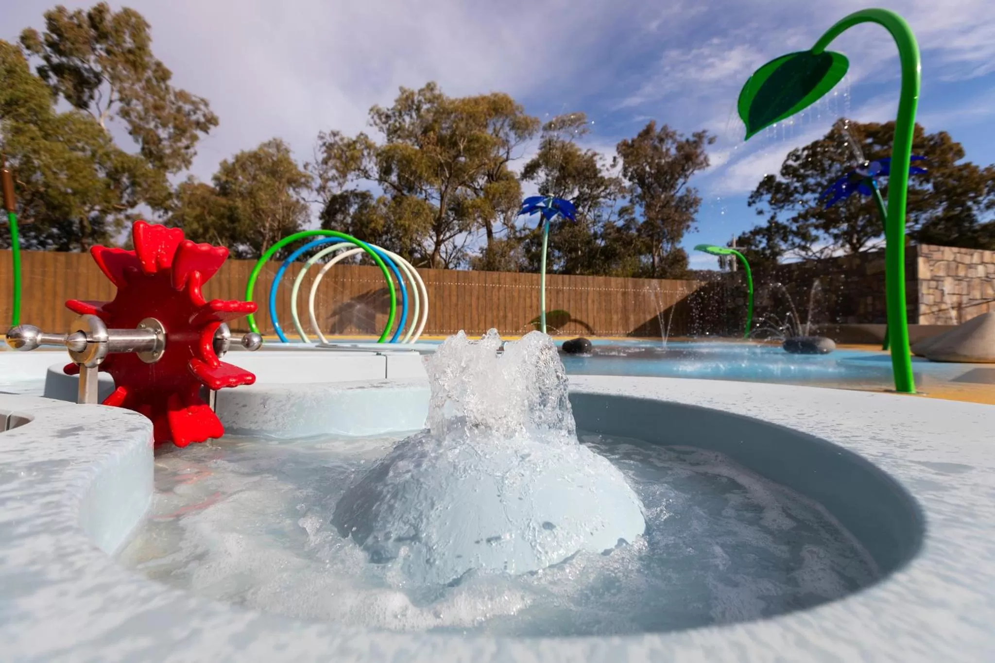 Aqua park in Alivio Tourist Park Canberra