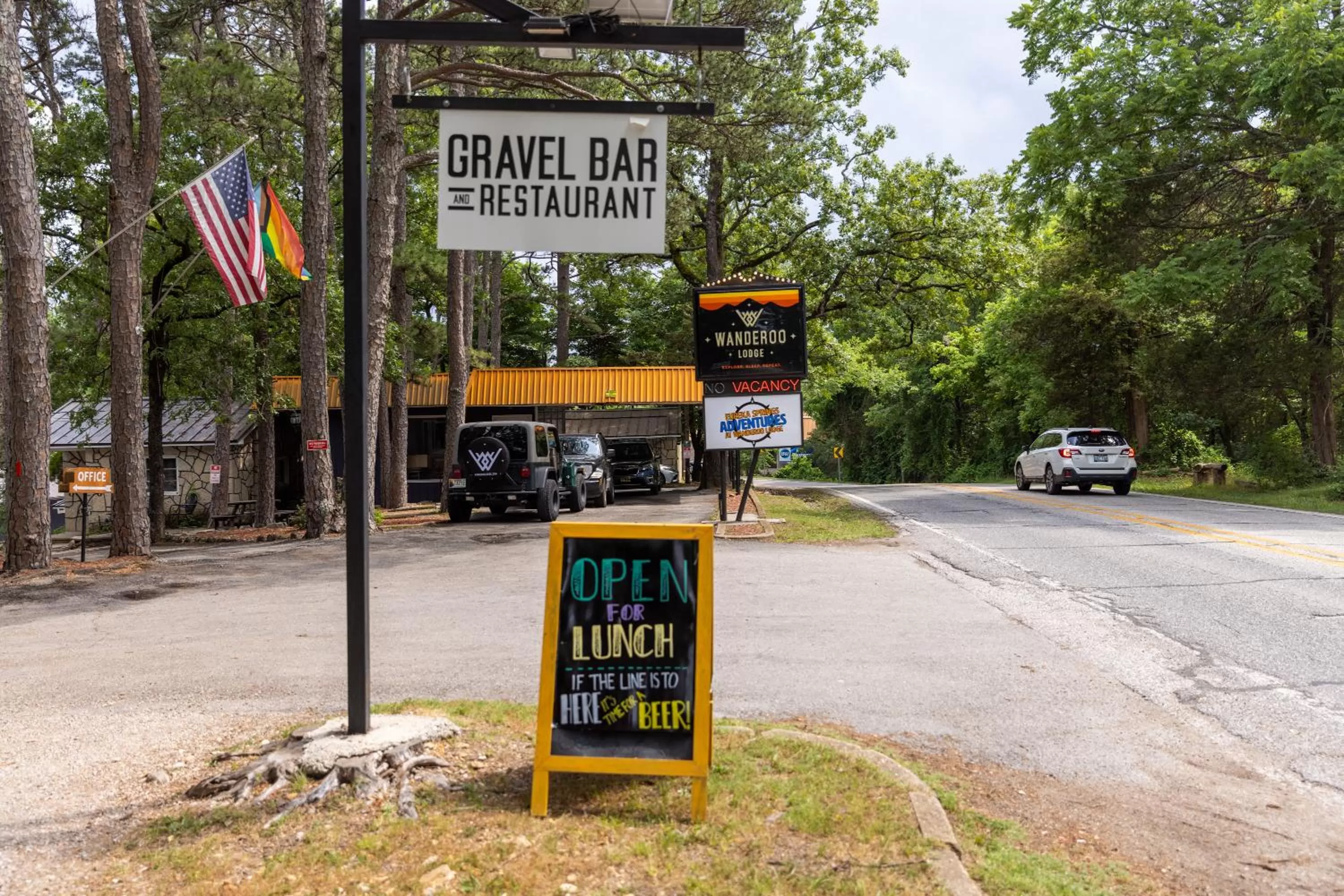 Property logo or sign in The Wanderoo Lodge