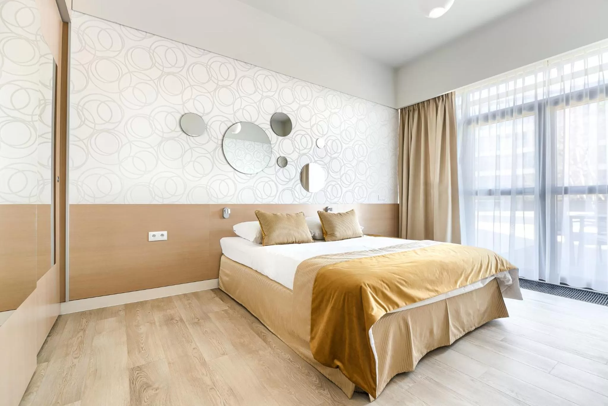 Bed in Dune Resort Mielno - A