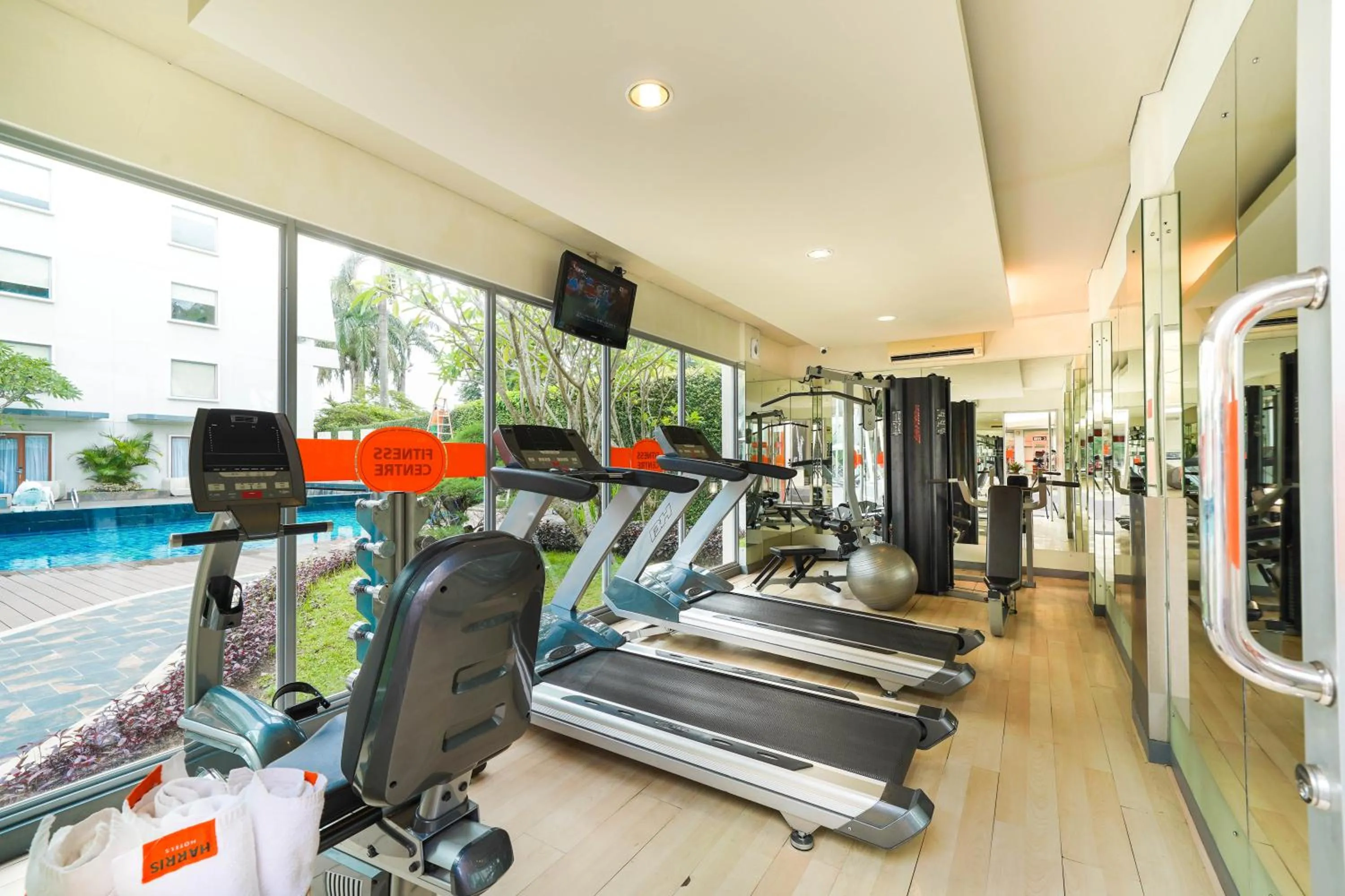 Fitness centre/facilities in HARRIS Hotel Sentul City Bogor