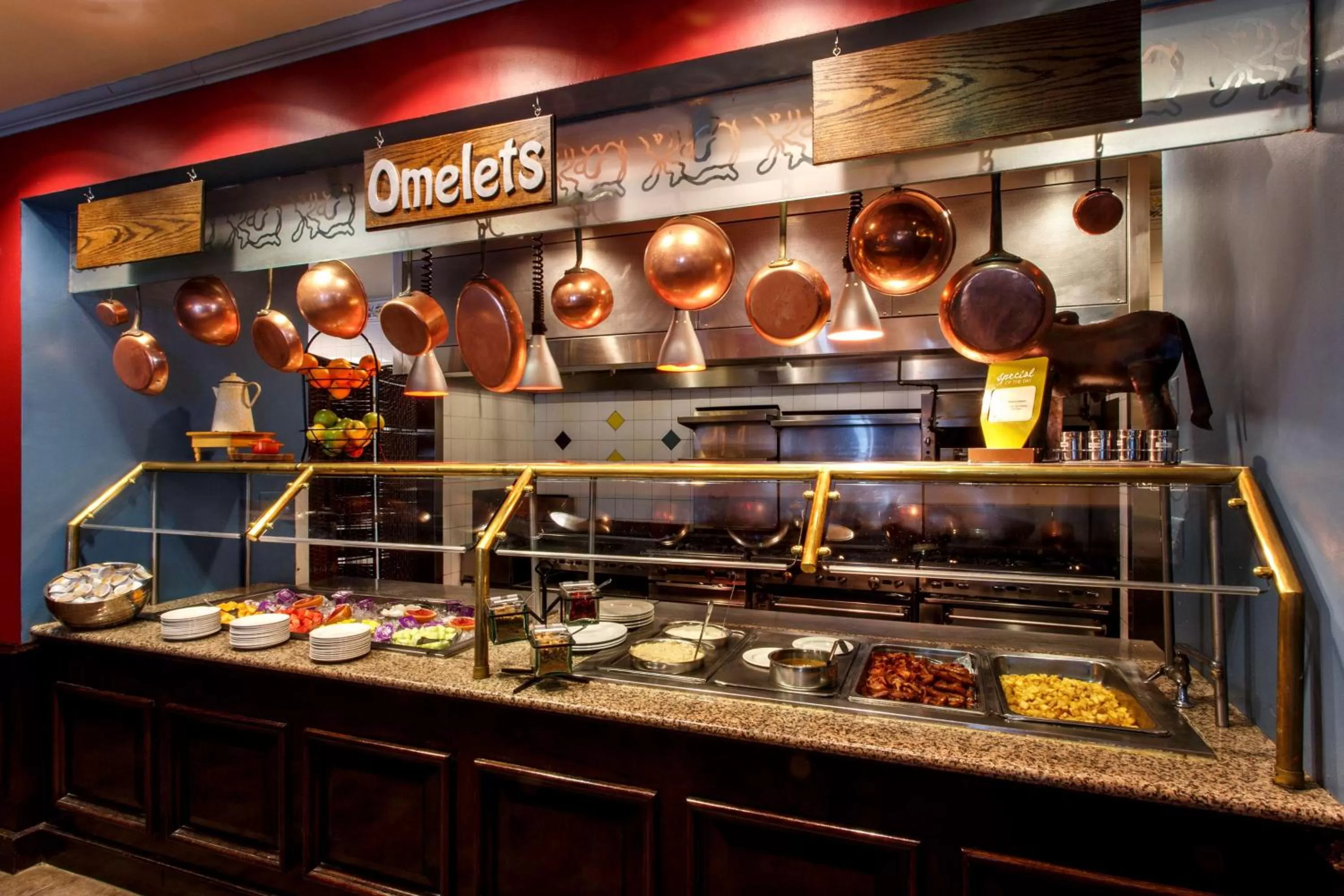 Breakfast in Hilton Garden Inn New York/Staten Island