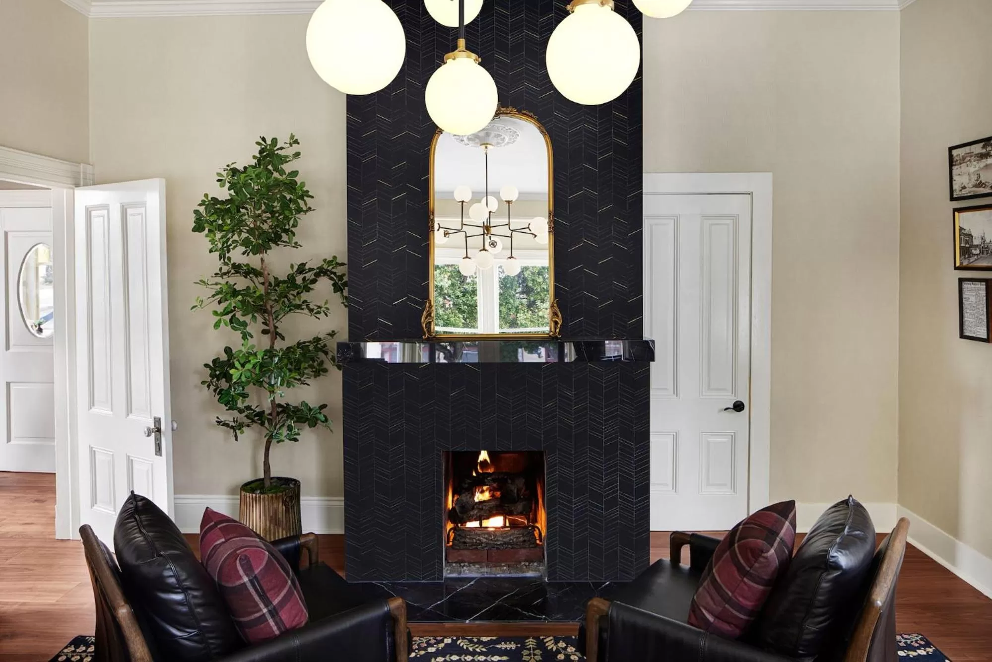 Lobby or reception in Gosby House Inn, A Four Sisters Inn