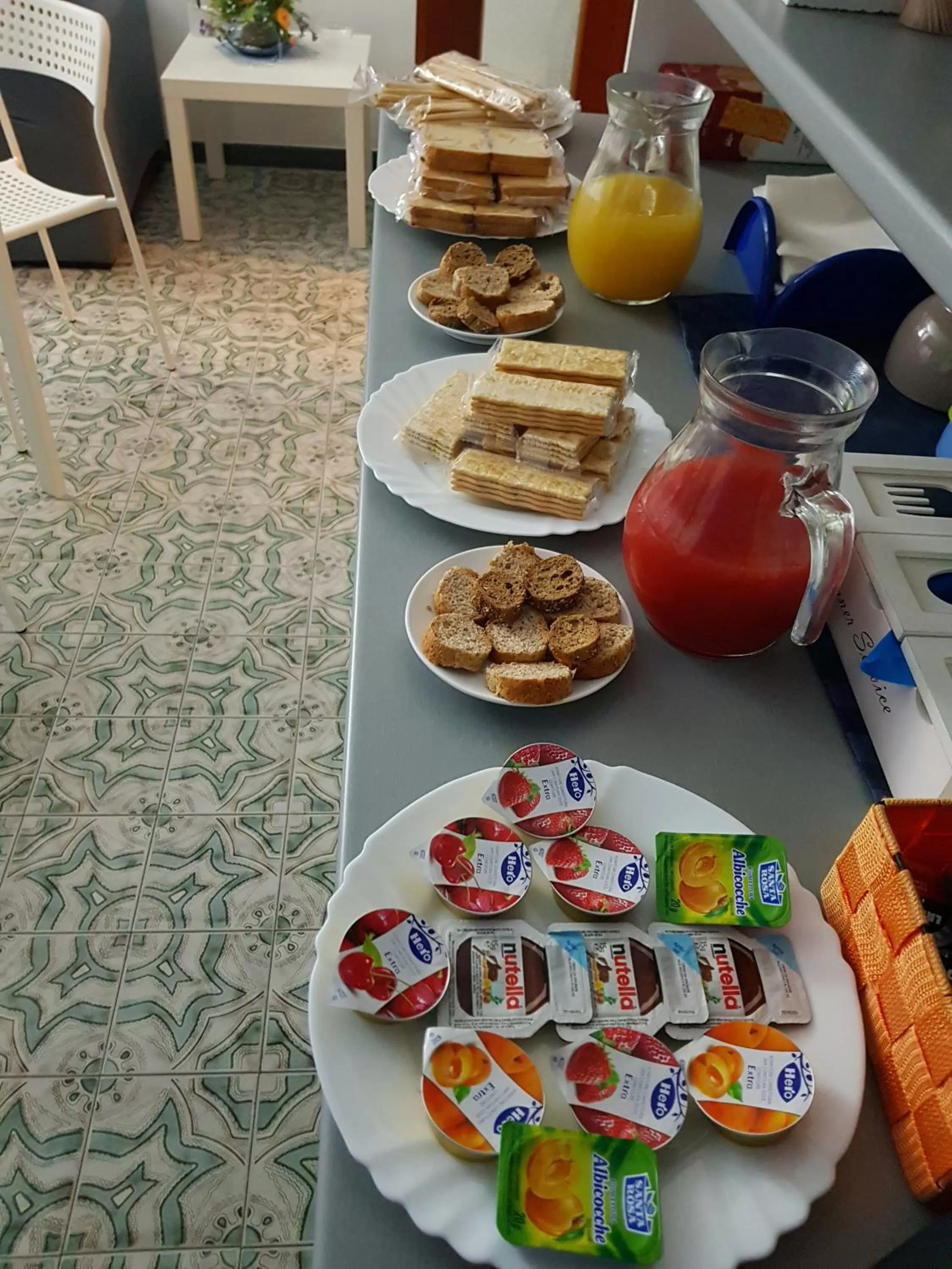 Food and drinks in B&B Trapani Mare