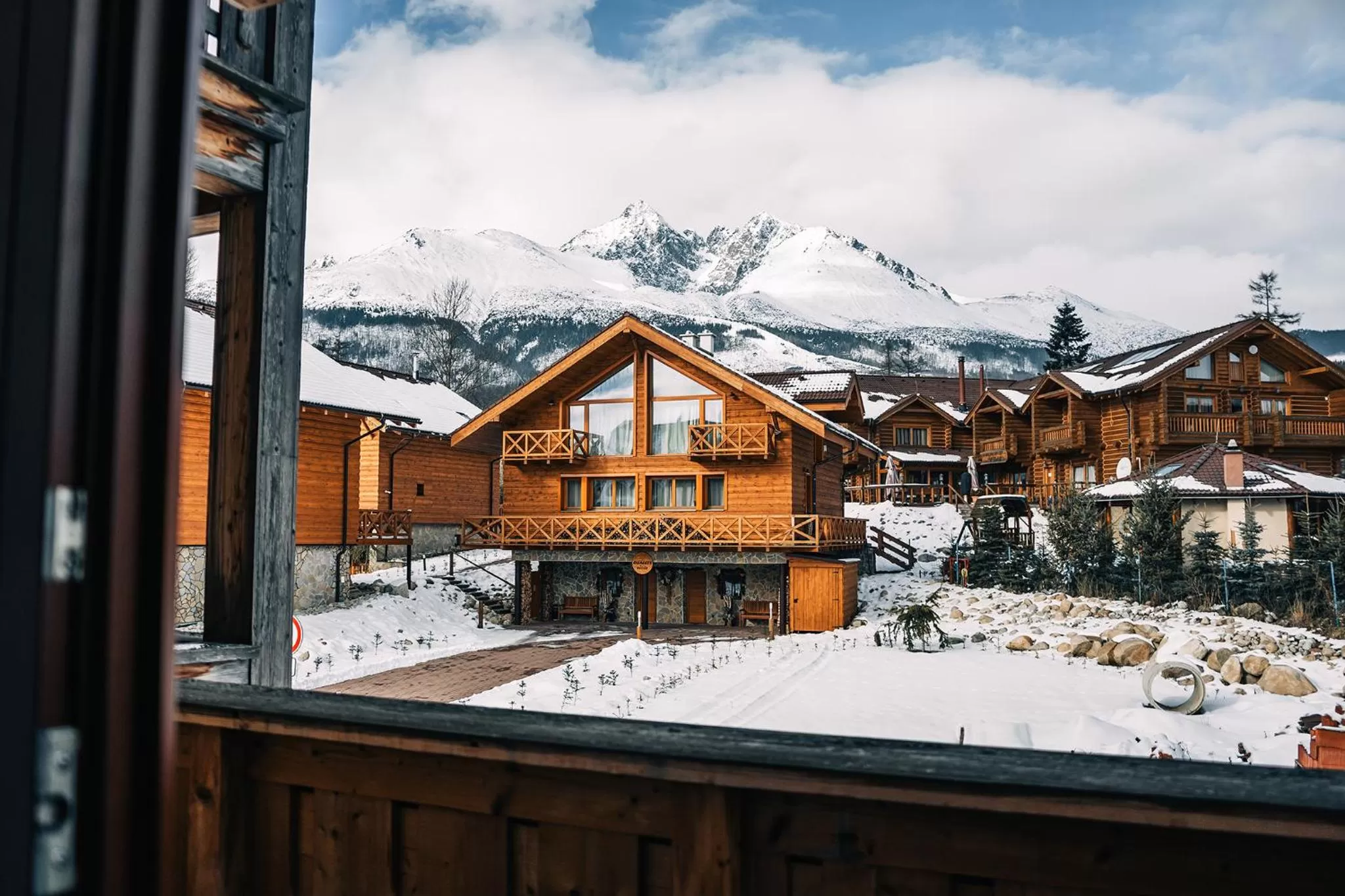Mountain view in APLEND Hotel Kukučka