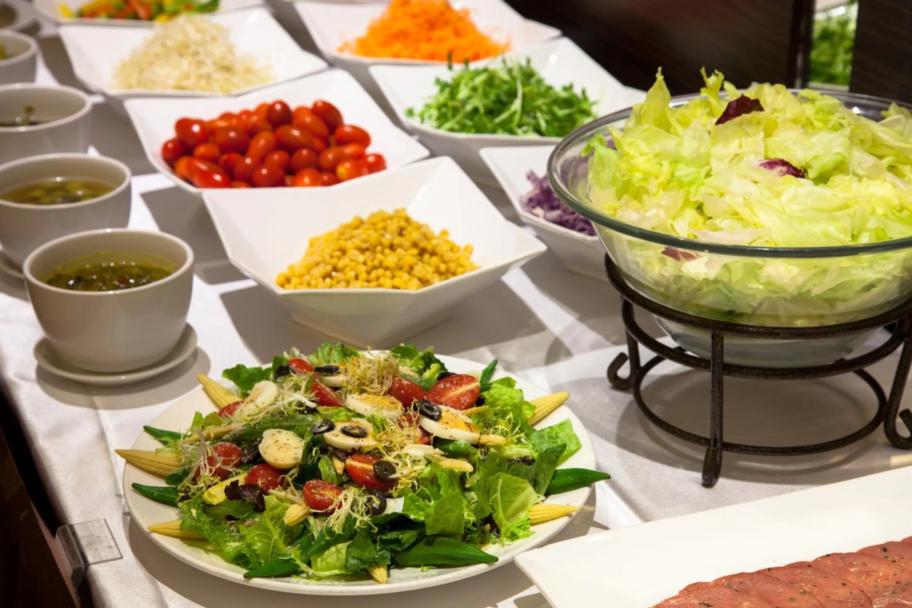 Food close-up in SOL Hotel