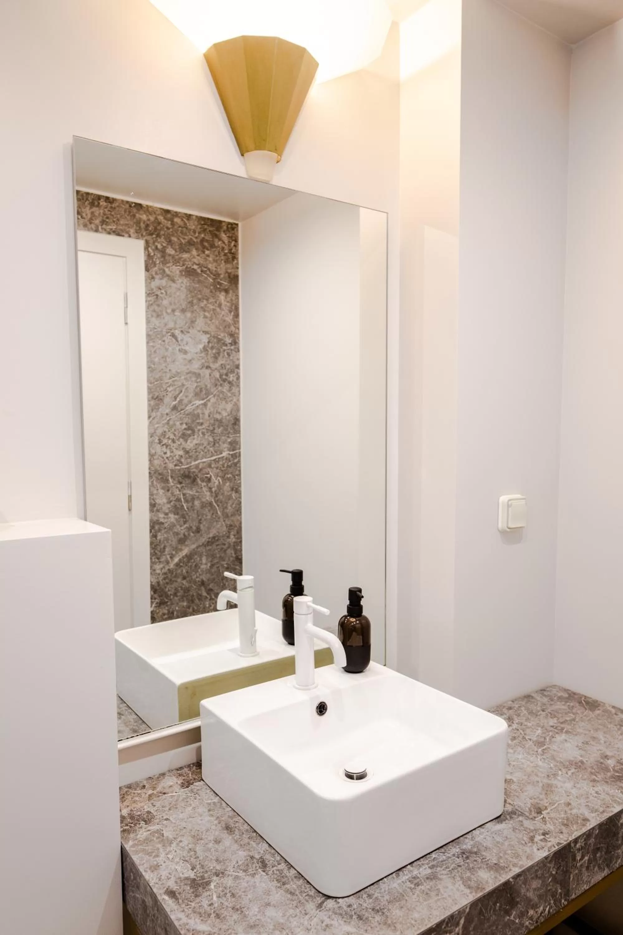 Bathroom in Downtown Athens Lofts - The Acropolis Observatory