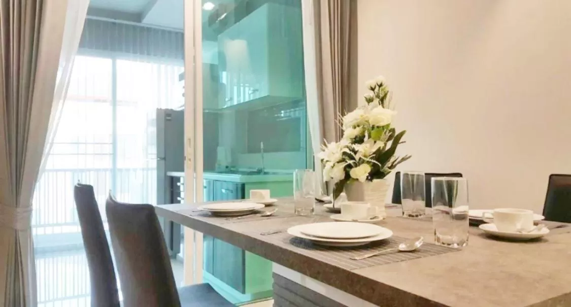 Dining area in The Sriracha Residence