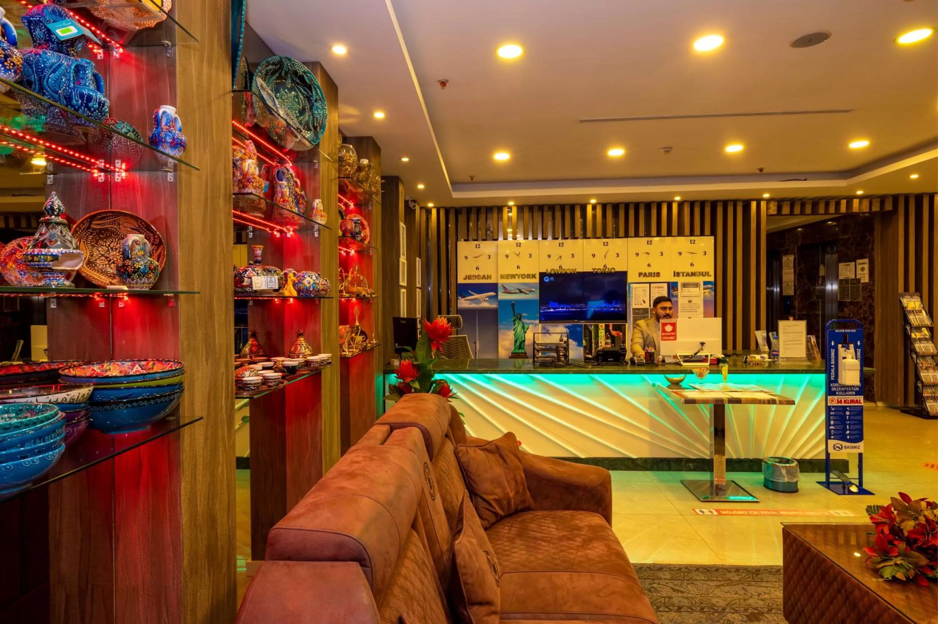 Lobby or reception in Grand Palace Hotel