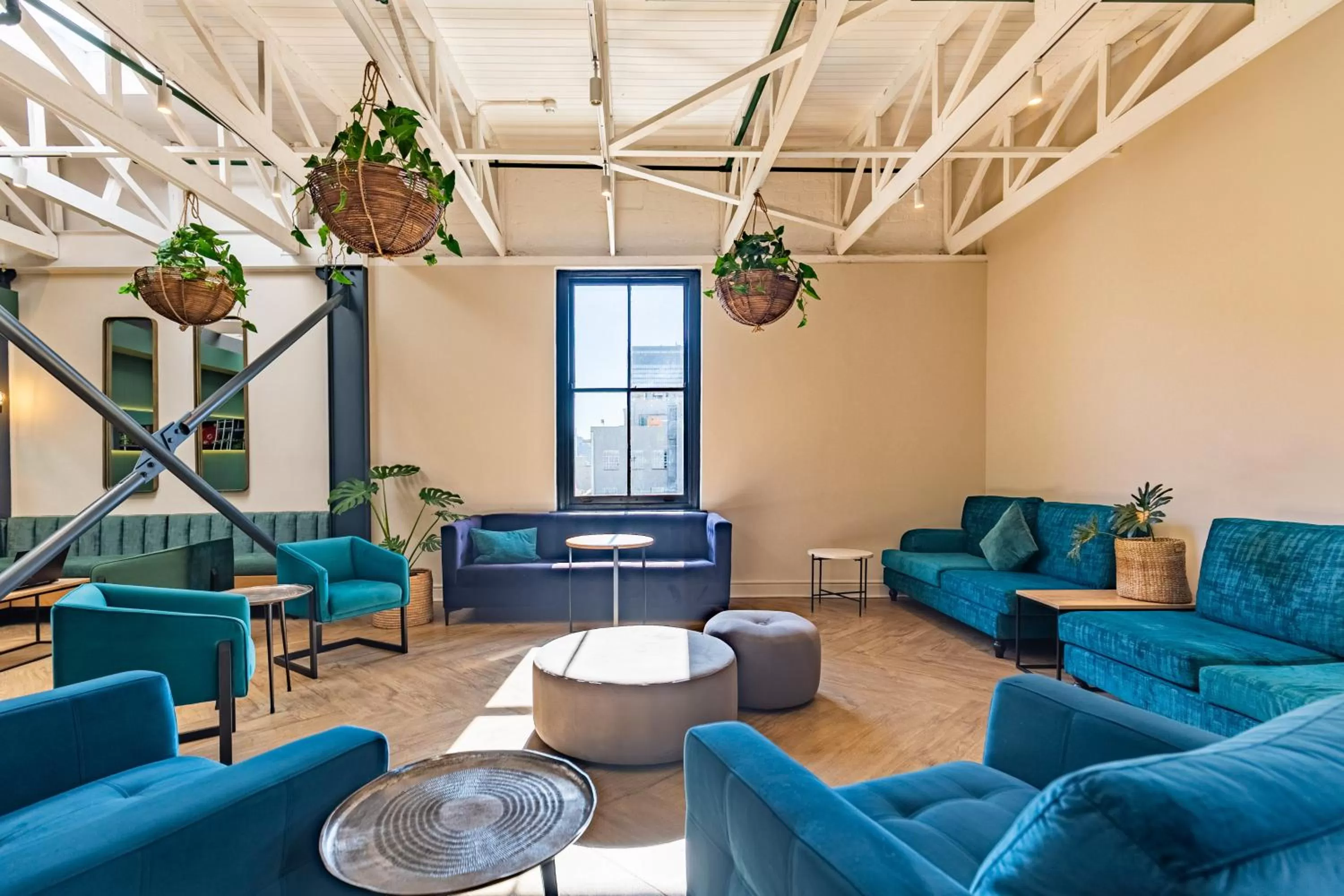 Communal lounge/ TV room in Old Bank Hotel - Lion Roars Hotels & Lodges