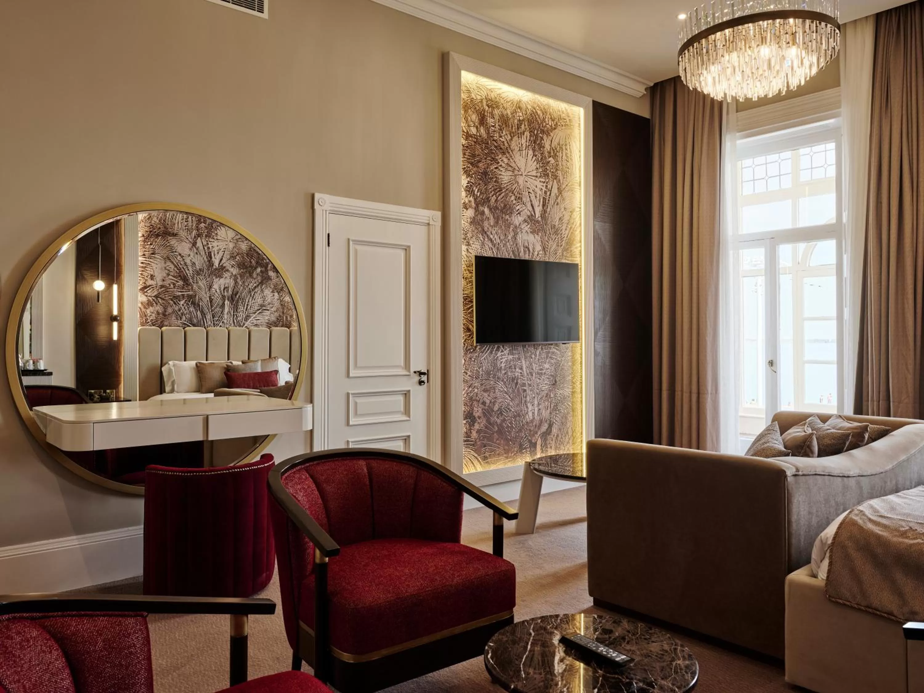 Seating area, Bed in Dover Marina Hotel & Spa, Tapestry Collection by Hilton