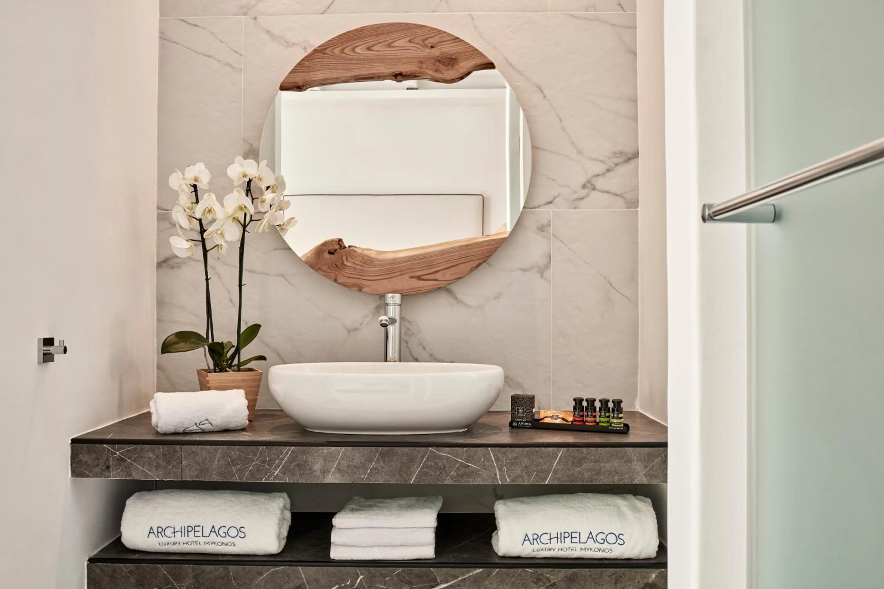 Bathroom in Archipelagos Hotel - Small Luxury Hotels of the World