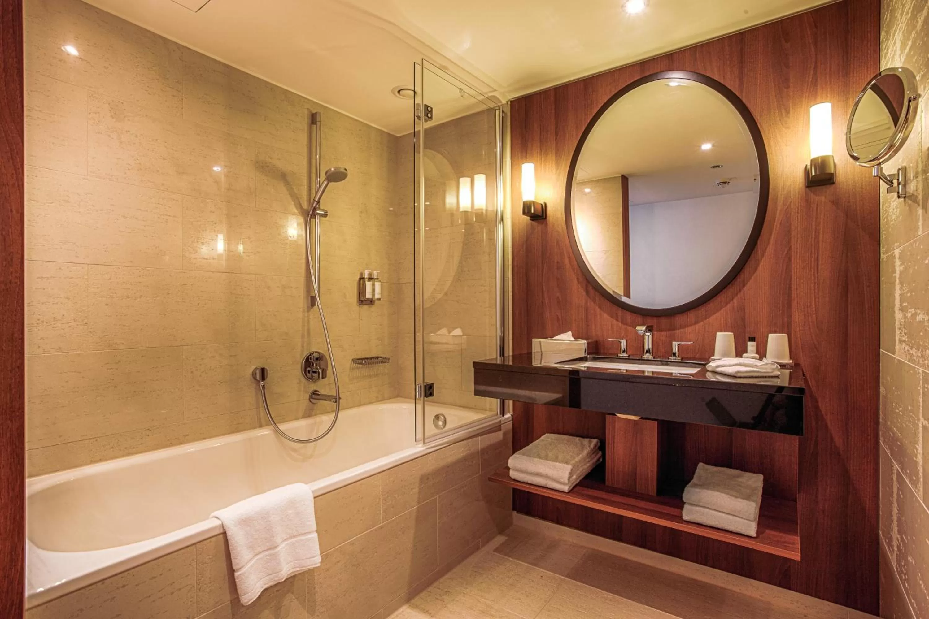 Bathroom in AMERON Hamburg Hotel Speicherstadt