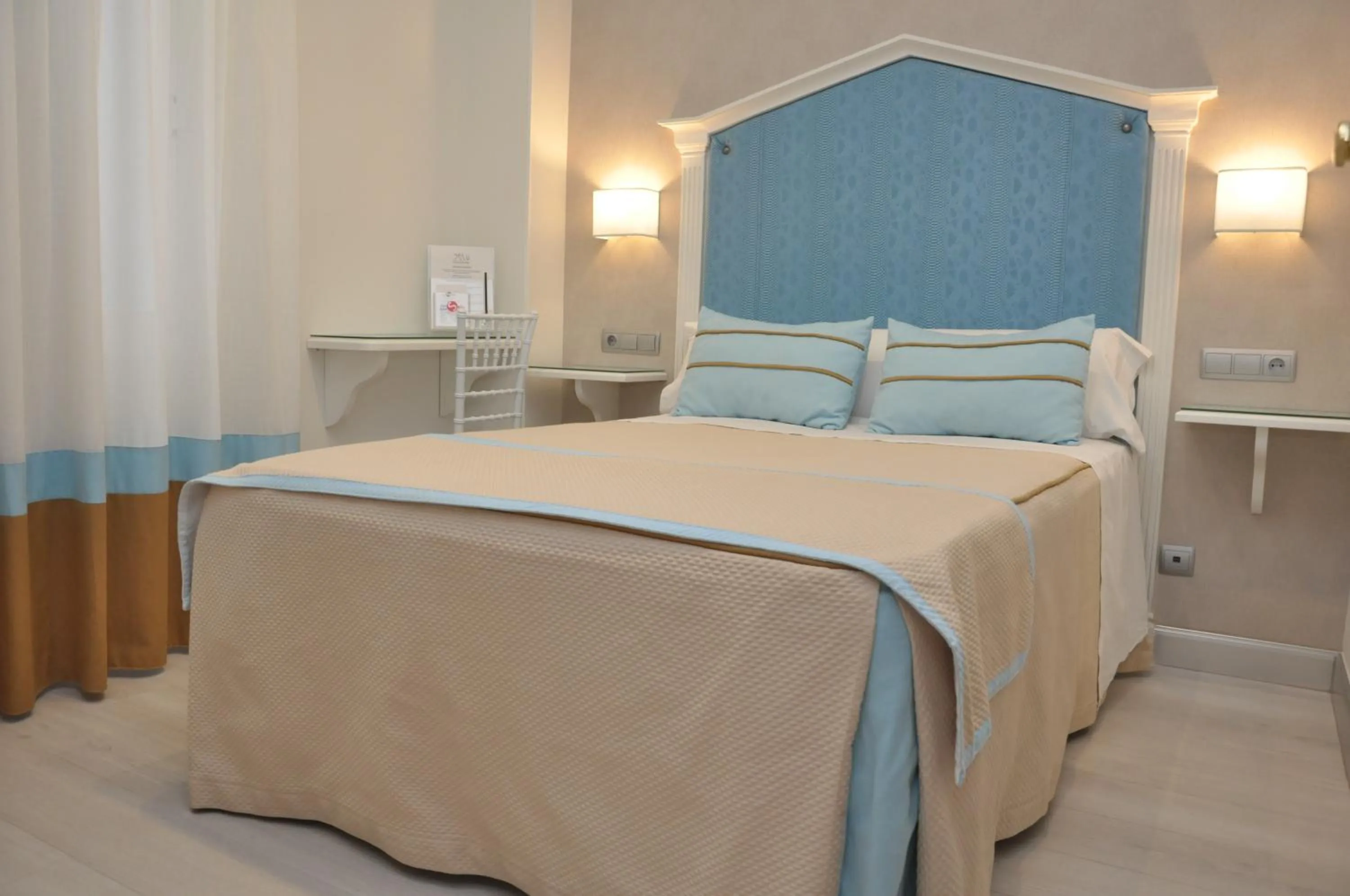 Decorative detail, Bed in Hotel Selu