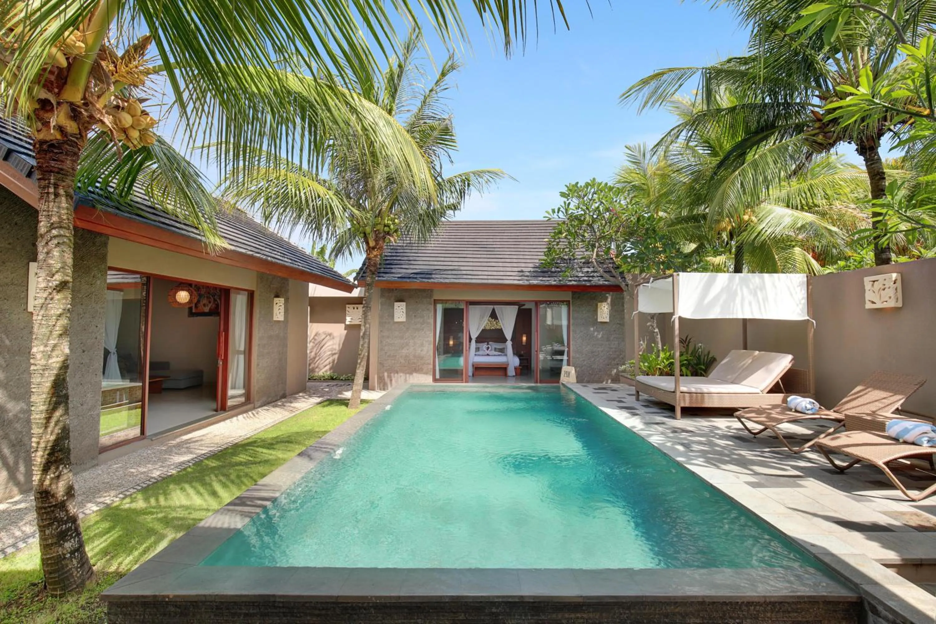 Swimming pool in Lumbini Luxury Villas and Spa