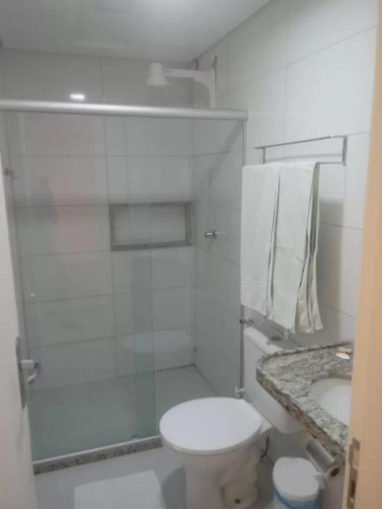 Bathroom in Pousada Galemares