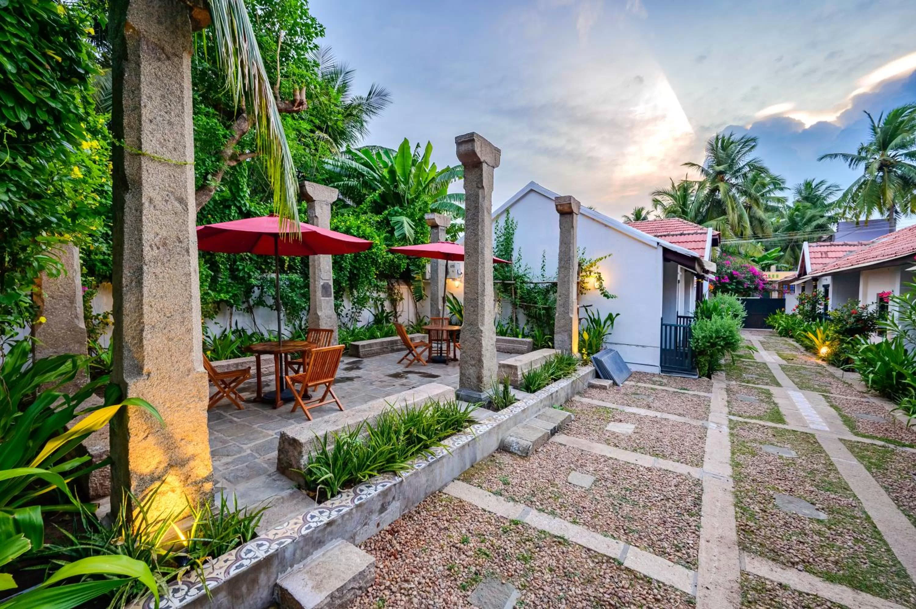 Property building in Neemrana's Coconut Alley