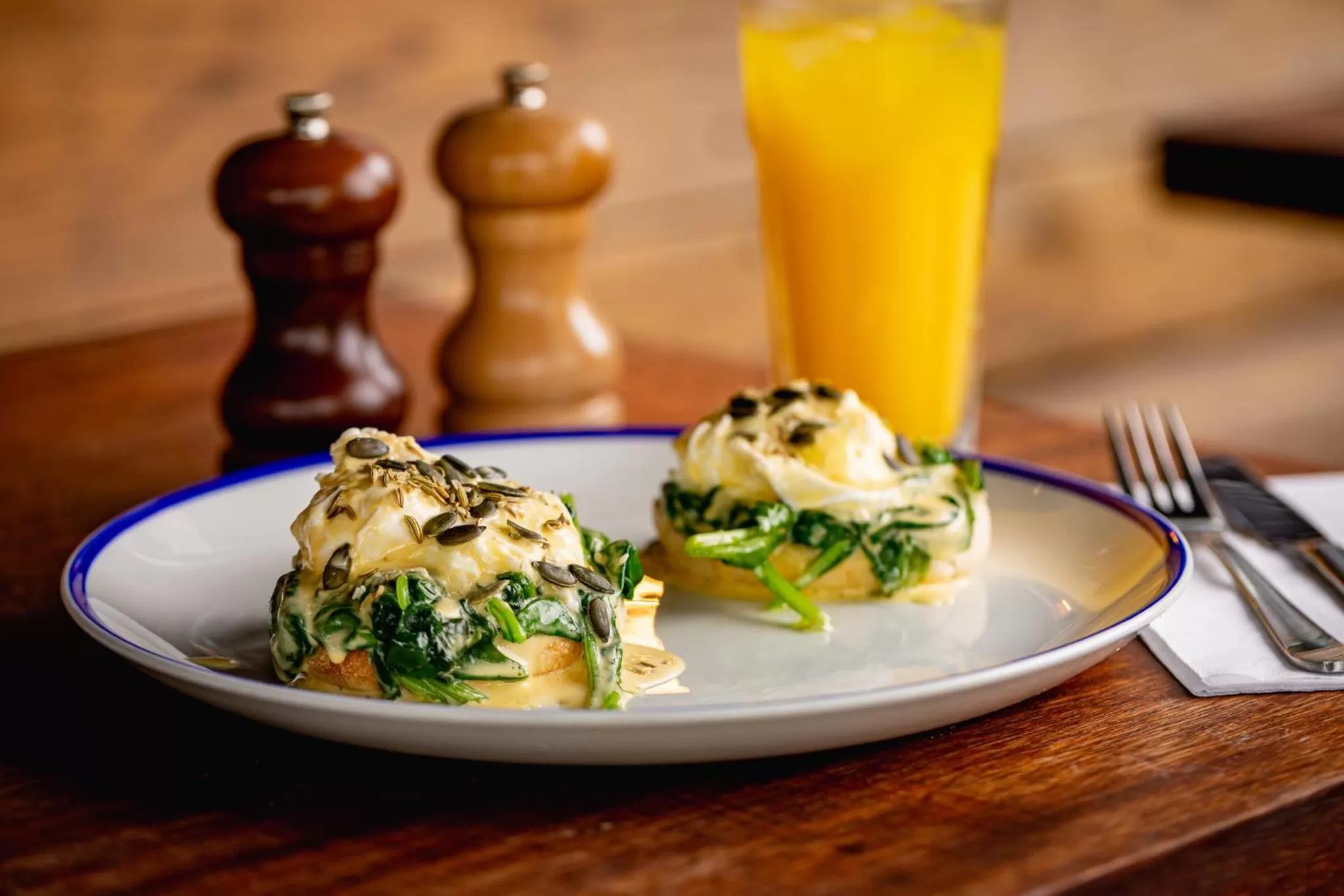 Food and drinks in Brewhouse and Kitchen